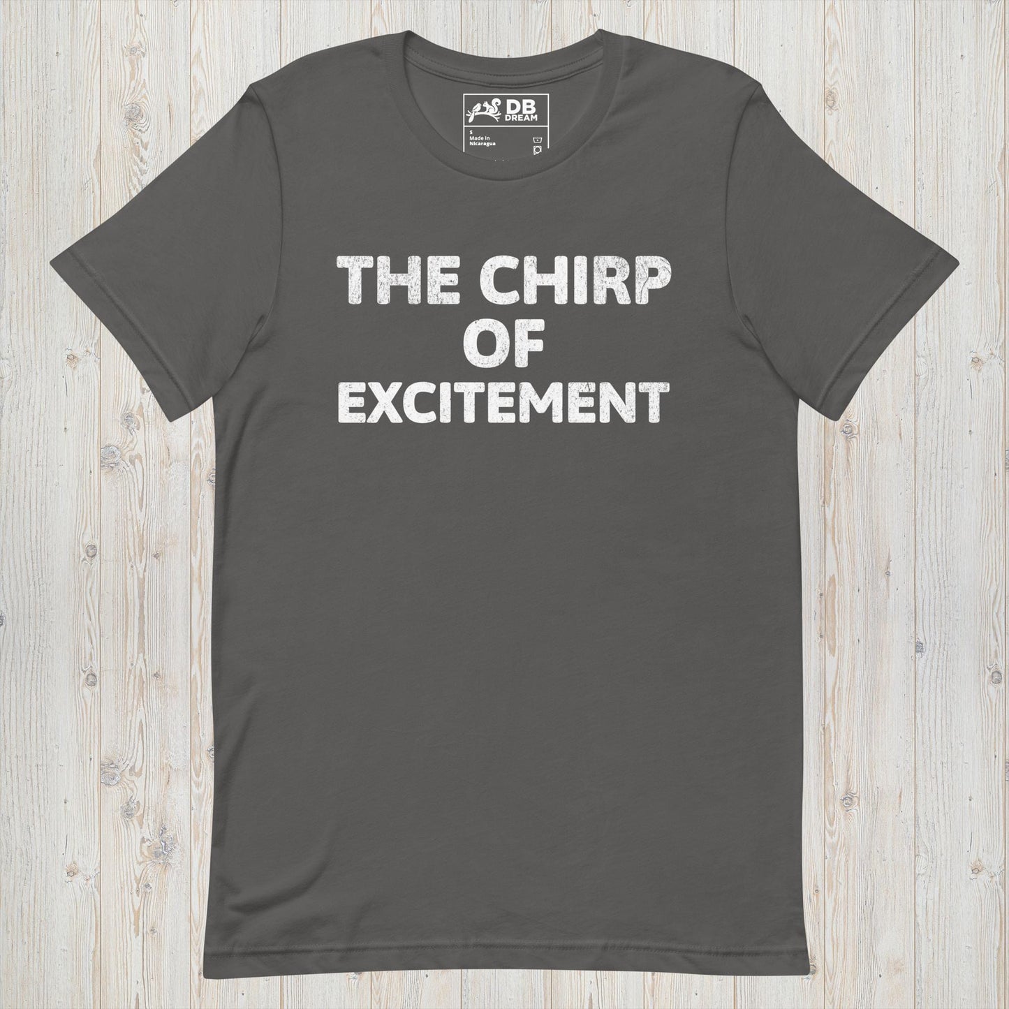 The Chirp Of Excitement  Unisex t-shirt