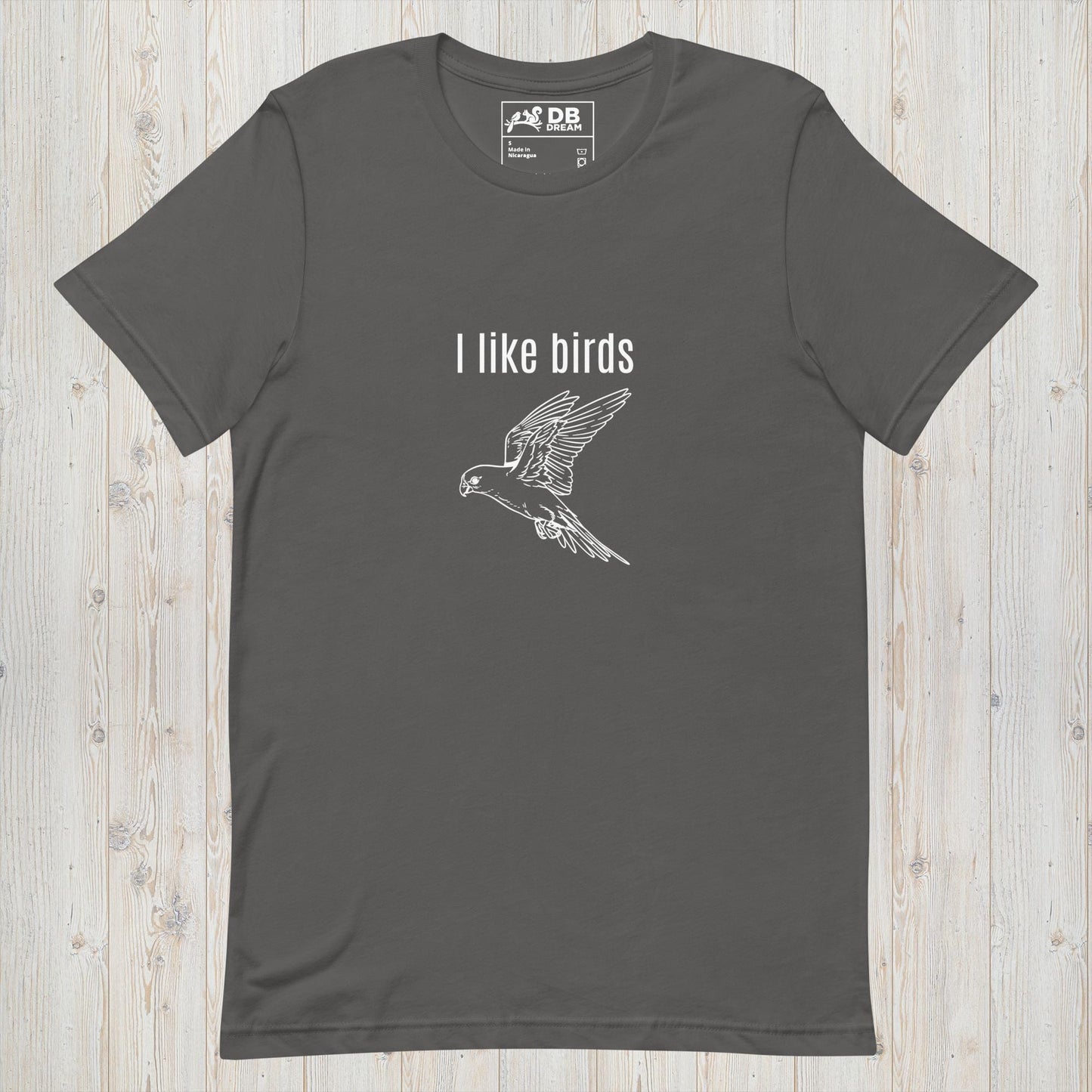 I Like Birds Unisex t-shirt