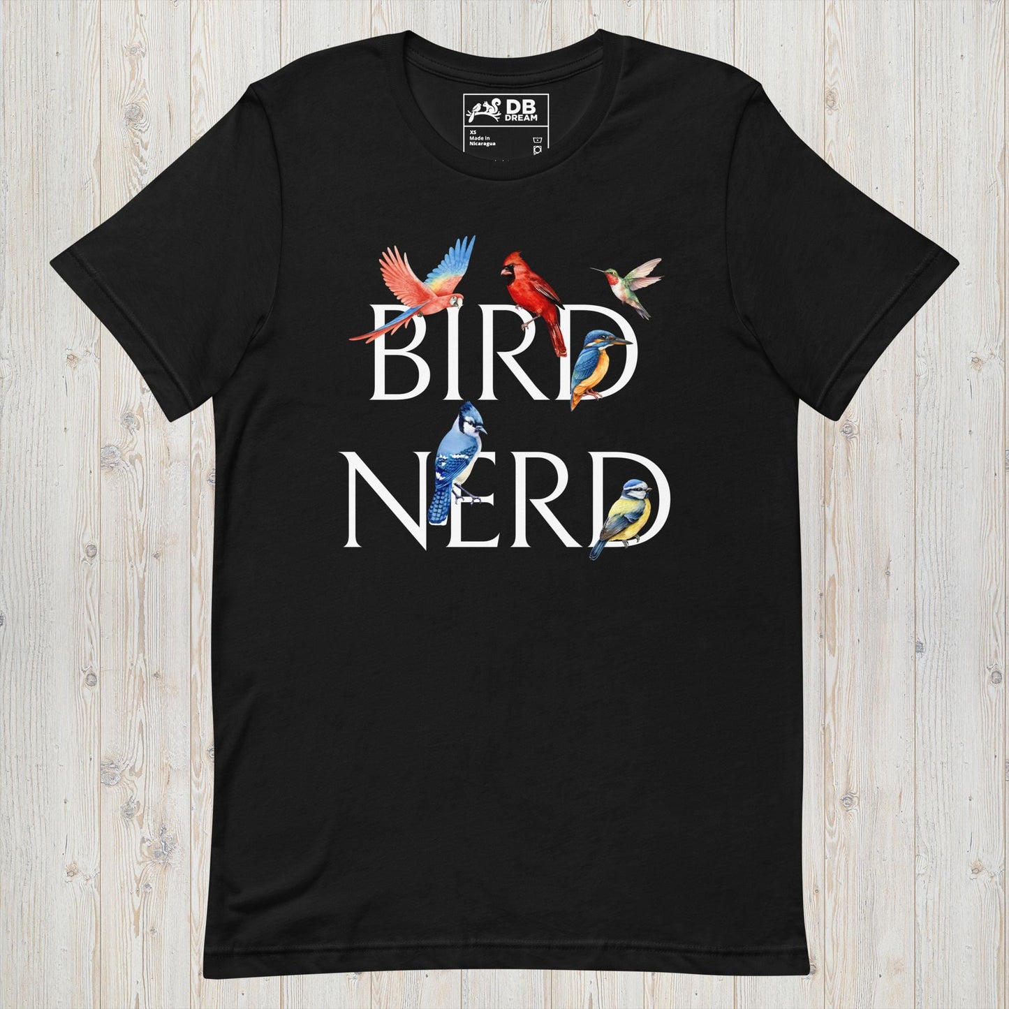 Bird Nerd Unisex t-shirt