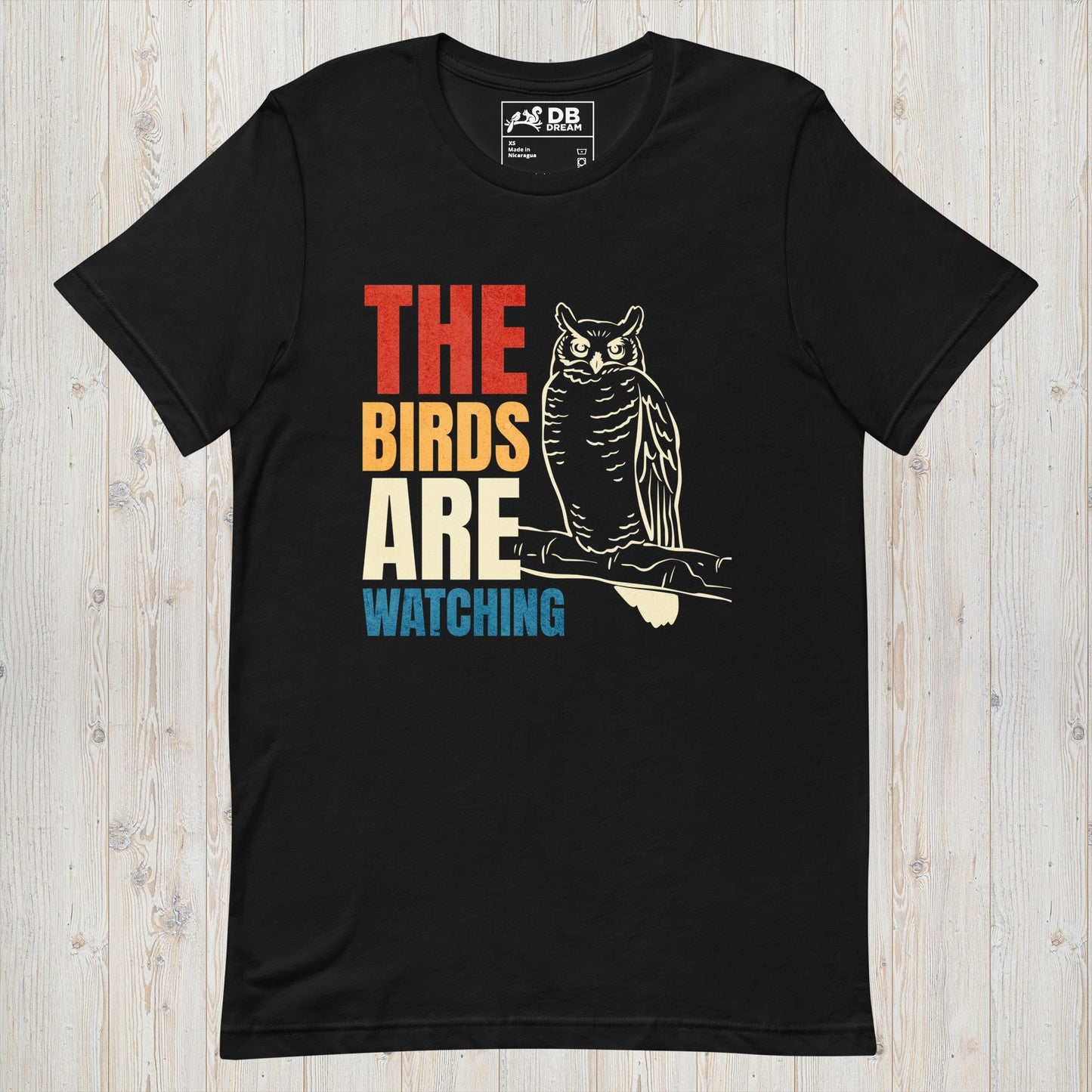 The Birds Are Watching Unisex t-shirt