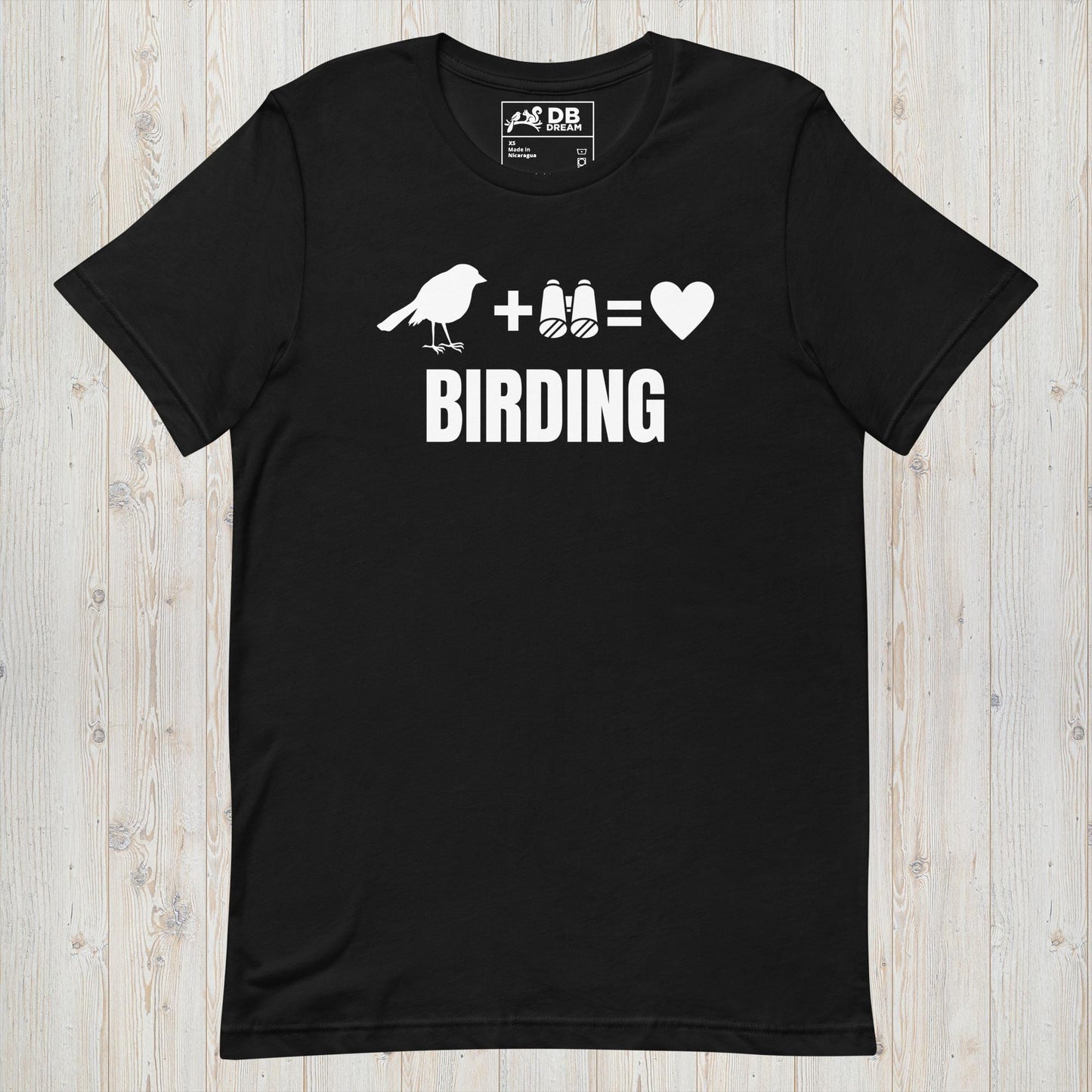 Birding Love Unisex t-shirt