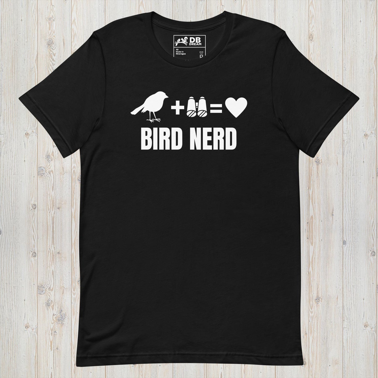 Bird Nerd Unisex t-shirt