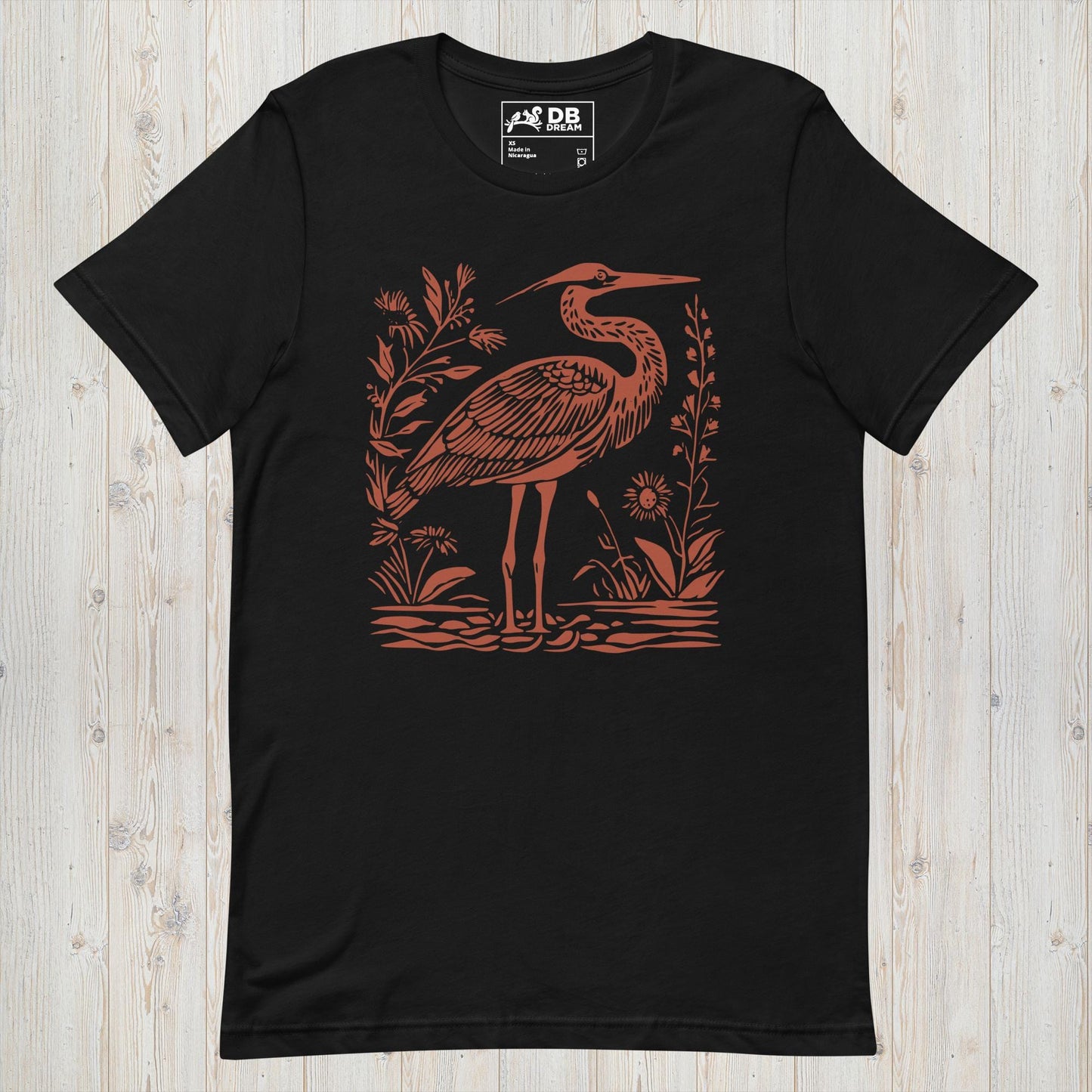 Heron Unisex t-shirt