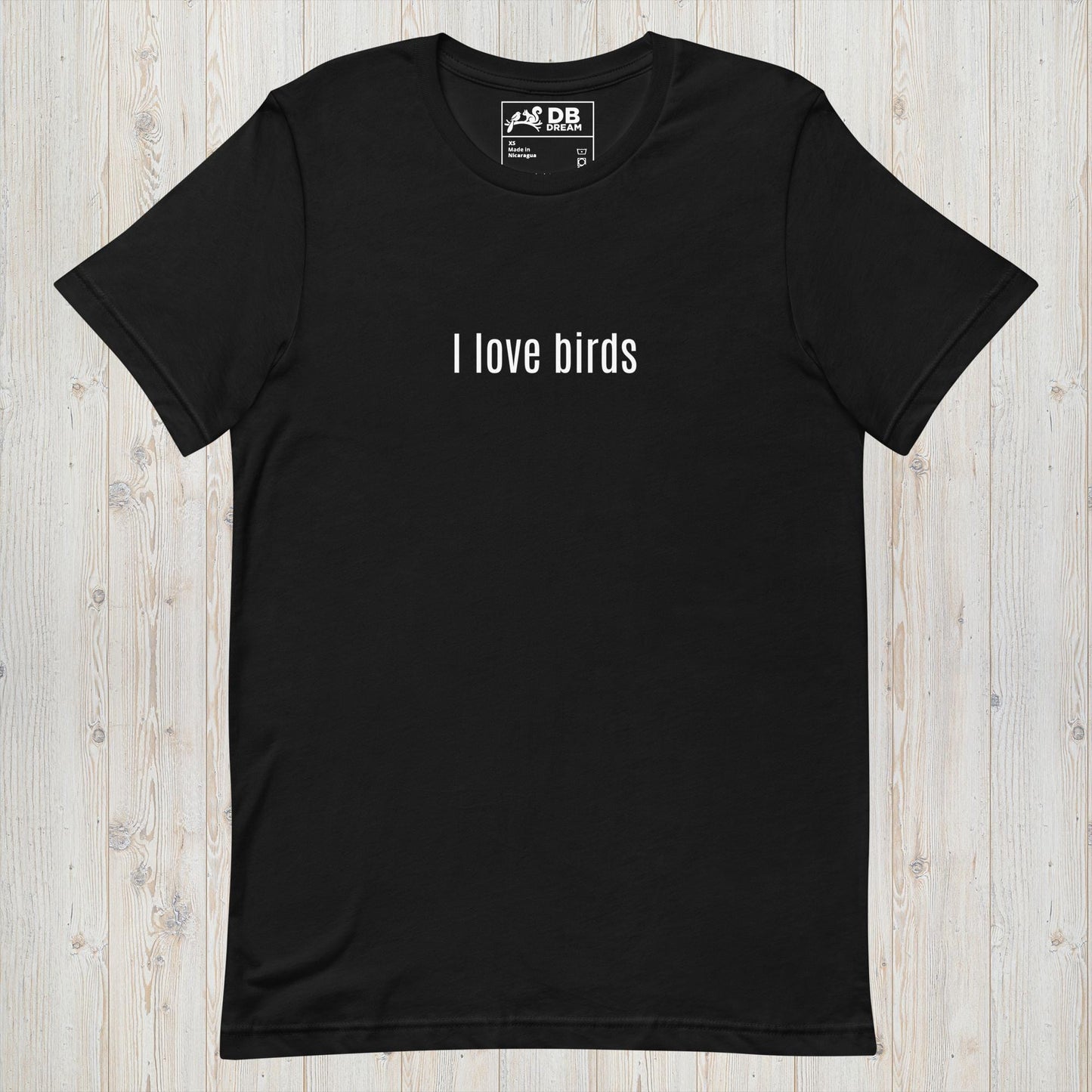 I Love Birds Unisex t-shirt