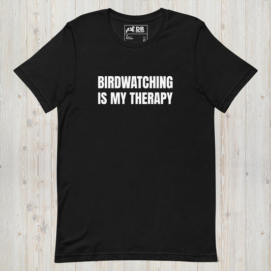 Birdwatching Is My Therapy Unisex t-shirt