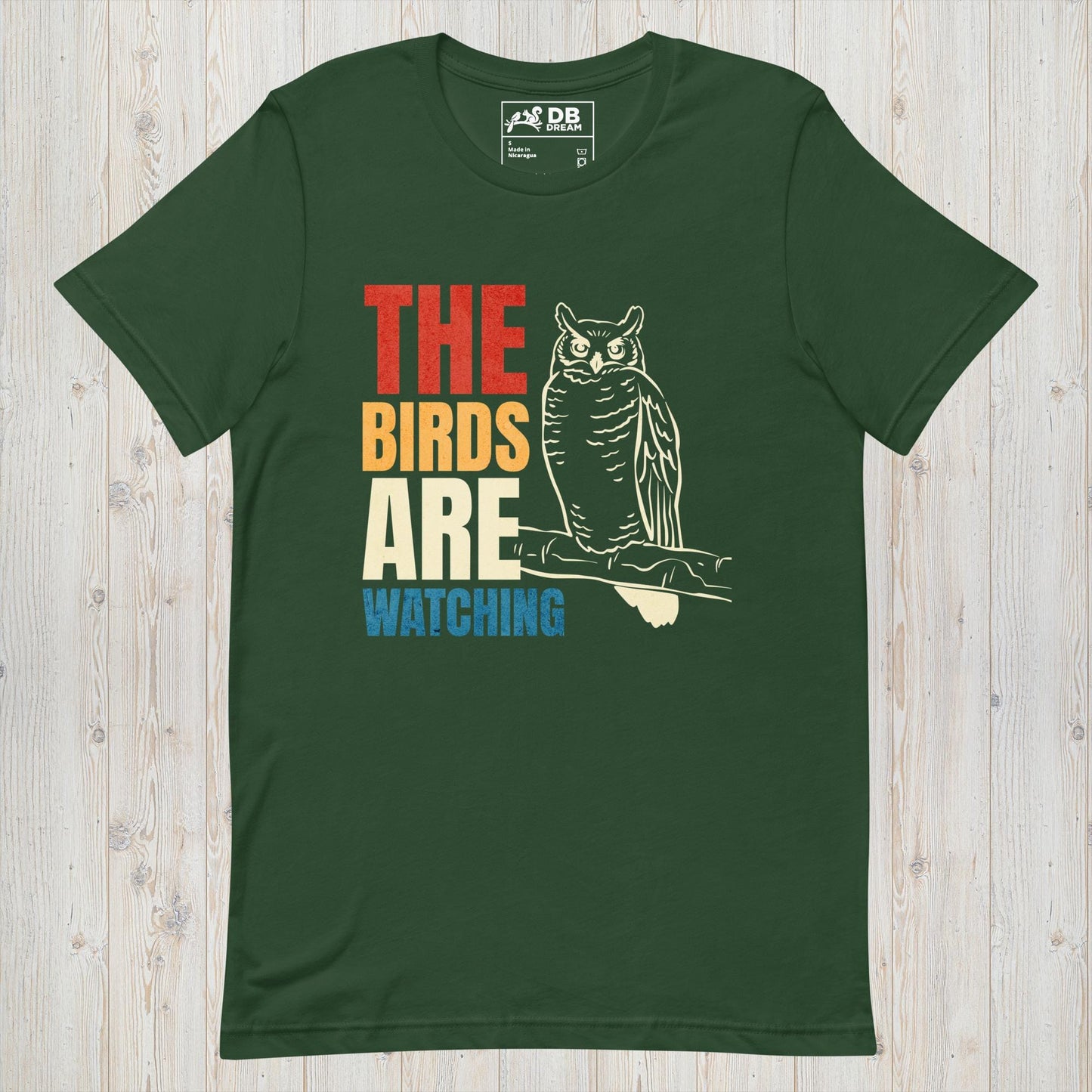 The Birds Are Watching Unisex t-shirt