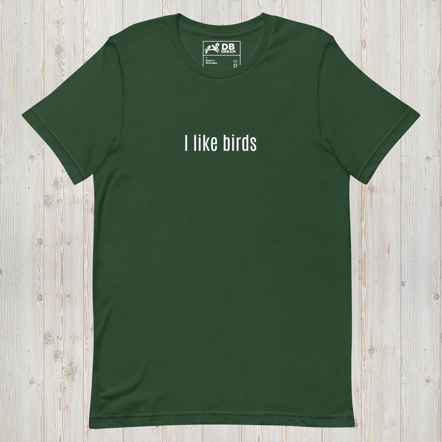 I Like Birds Unisex t-shirt