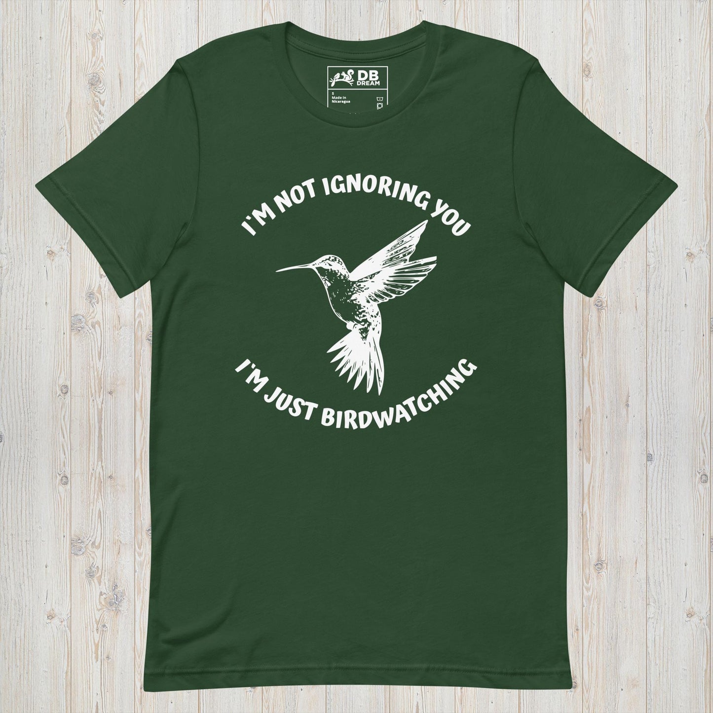 Just Birdwatching Unisex t-shirt