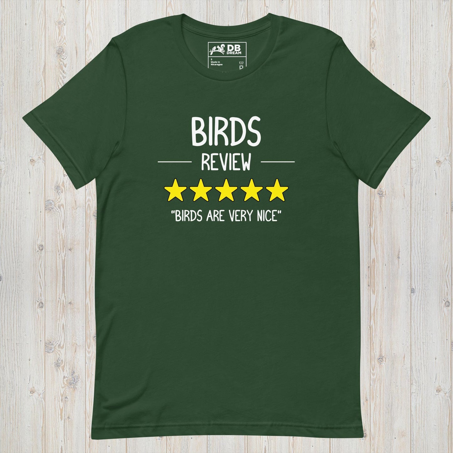 Bird Review Unisex t-shirt