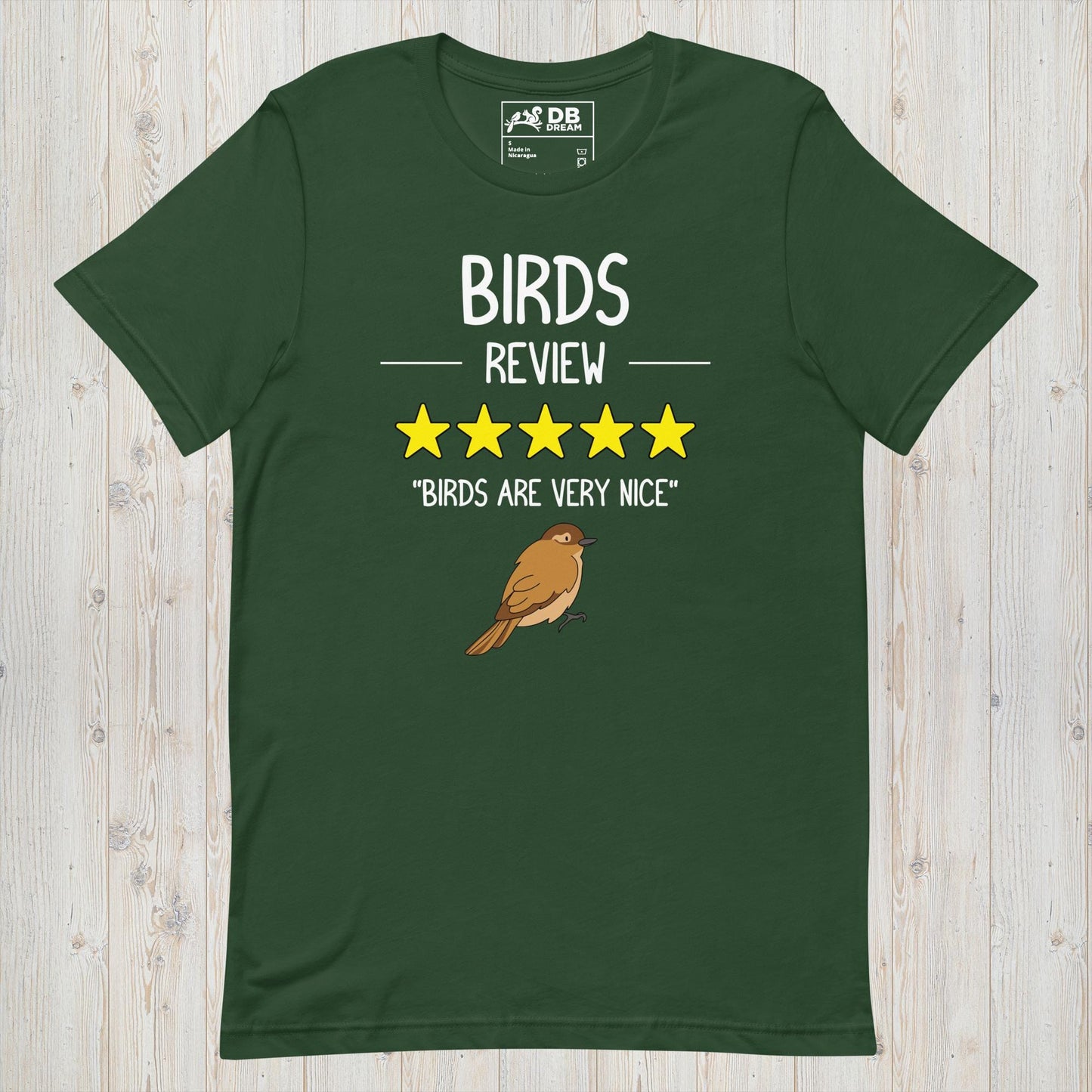 Bird Review Unisex t-shirt