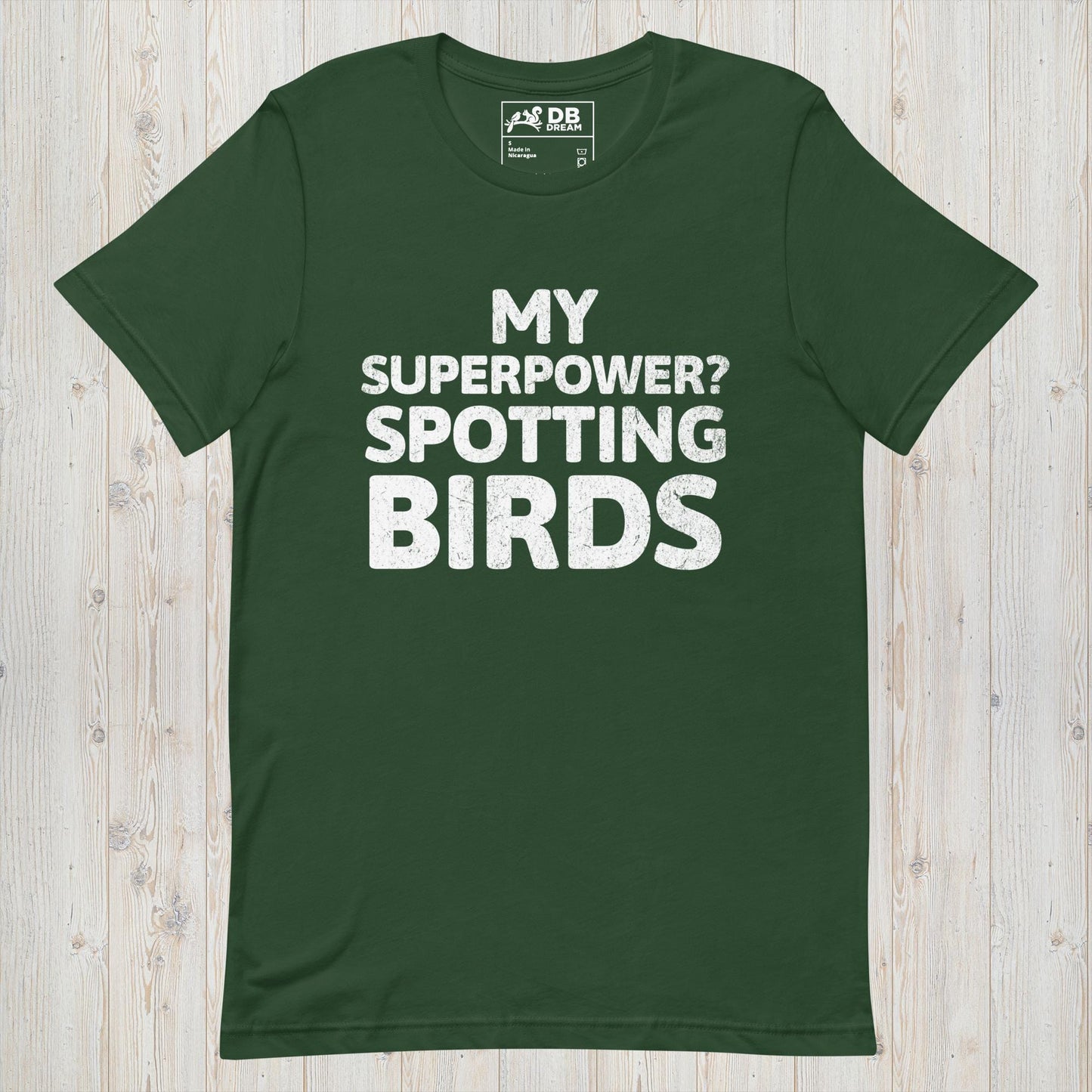 My Superpower? Spotting Birds Unisex t-shirt