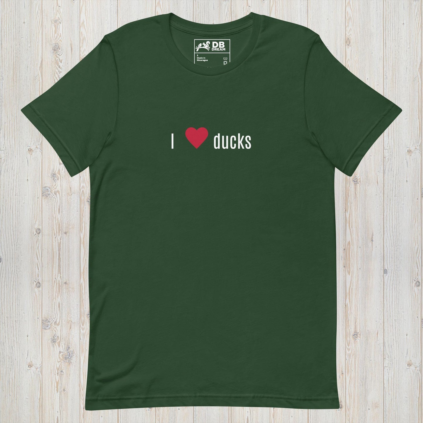 I Love Ducks Unisex t-shirt