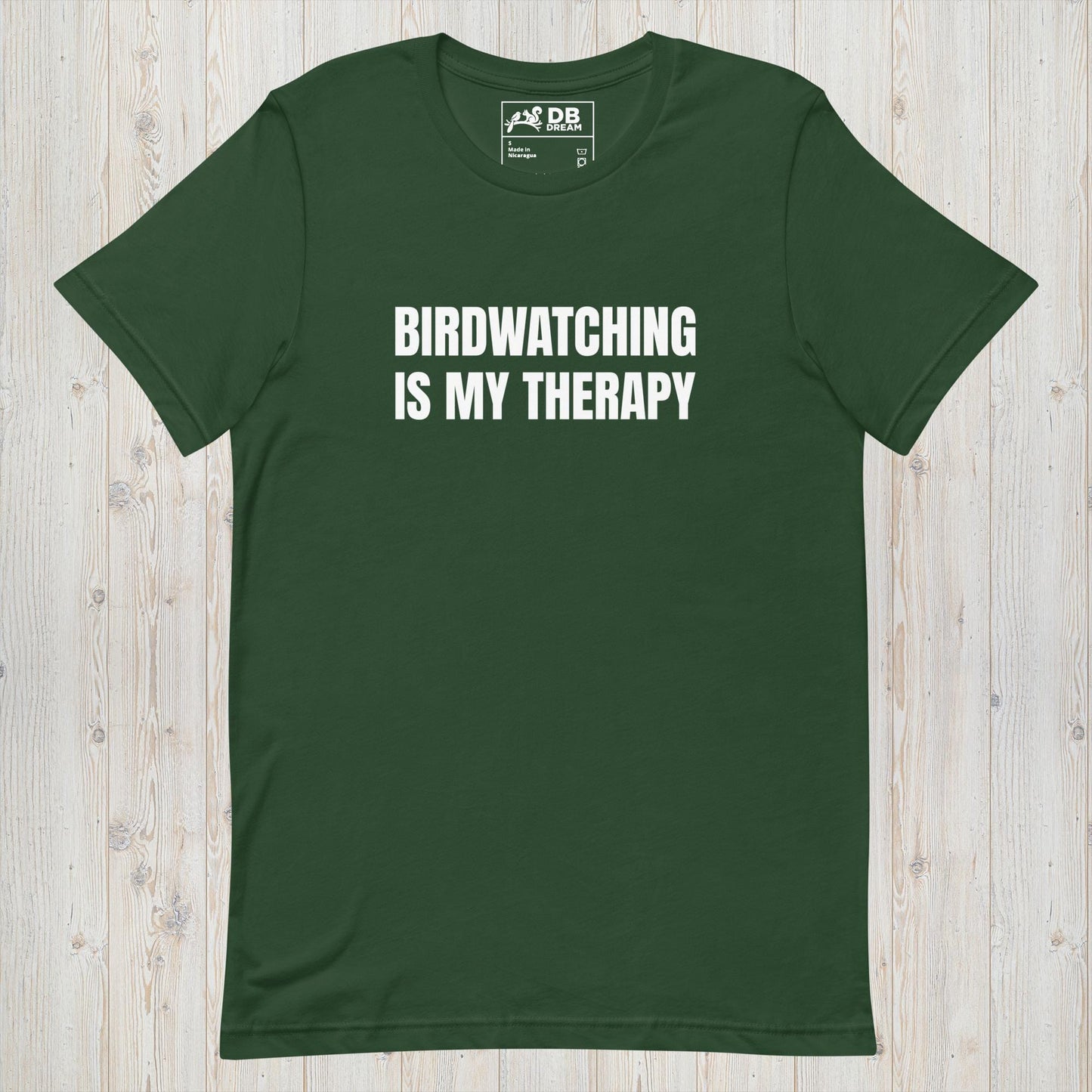 Birdwatching Is My Therapy Unisex t-shirt