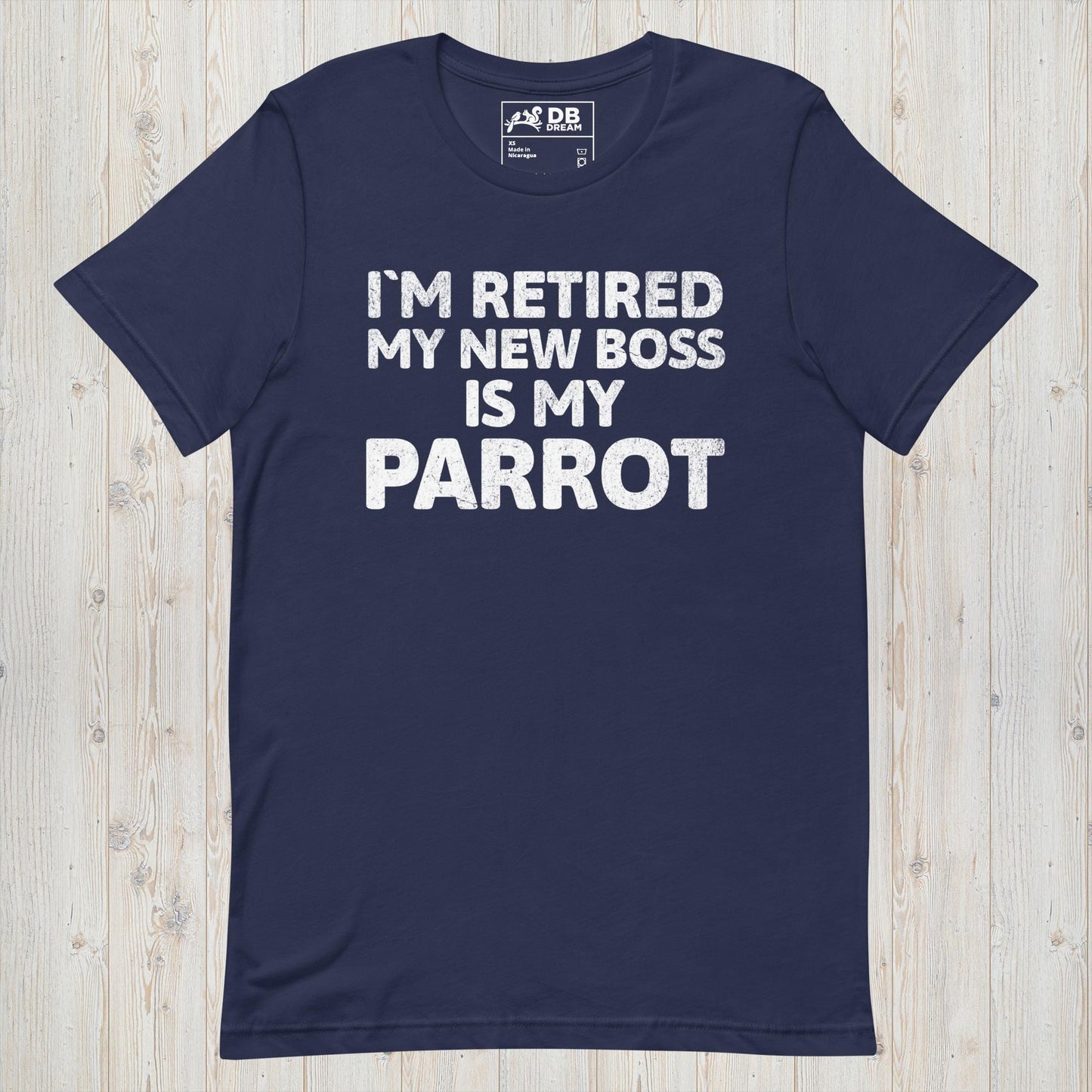 My New Boss Is My Parrot Unisex t-shirt