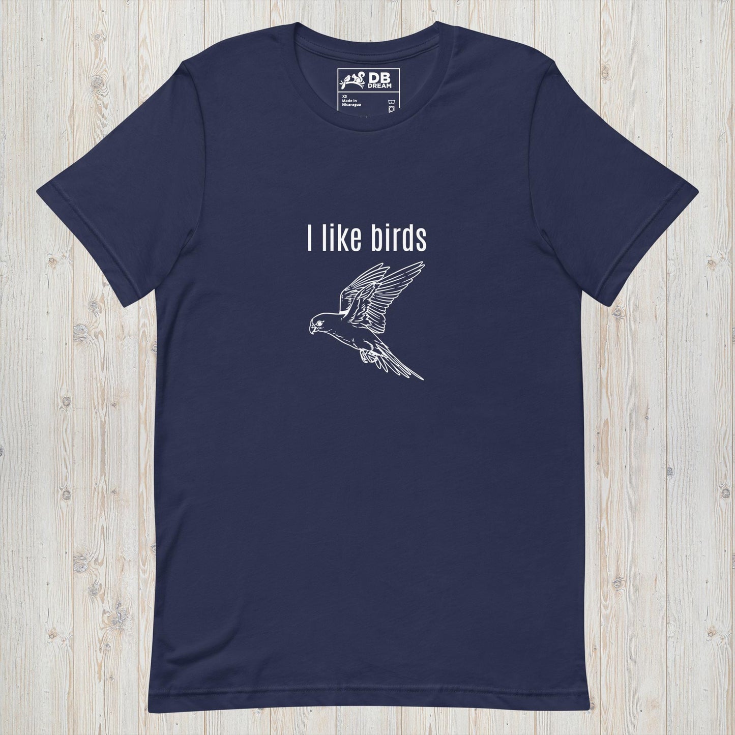 I Like Birds Unisex t-shirt