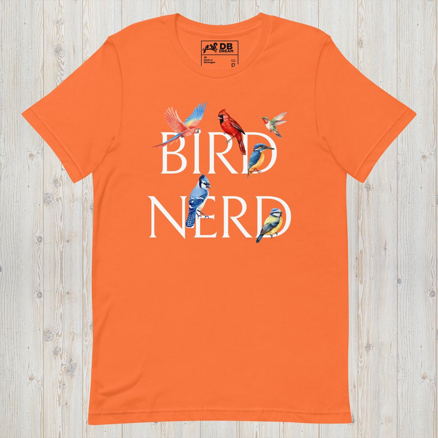 Bird Nerd Unisex t-shirt