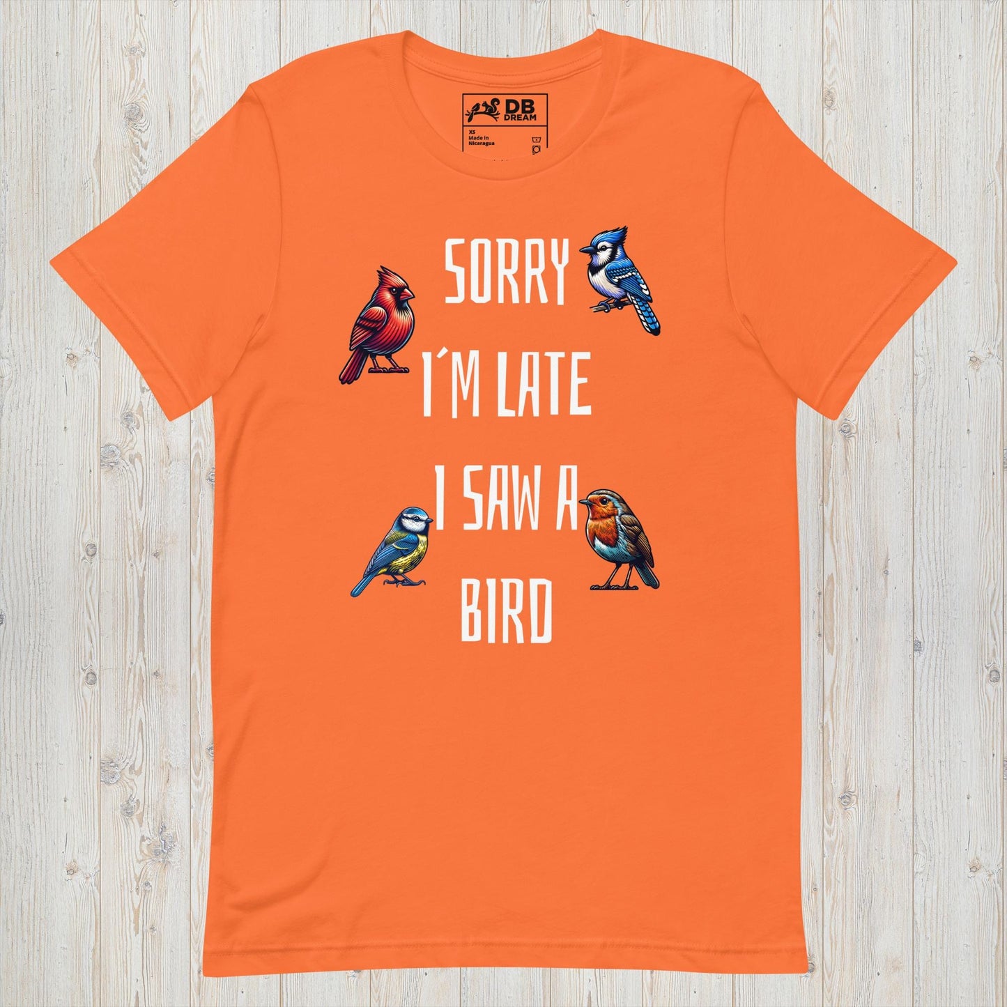 Sorry Im Late Unisex t-shirt