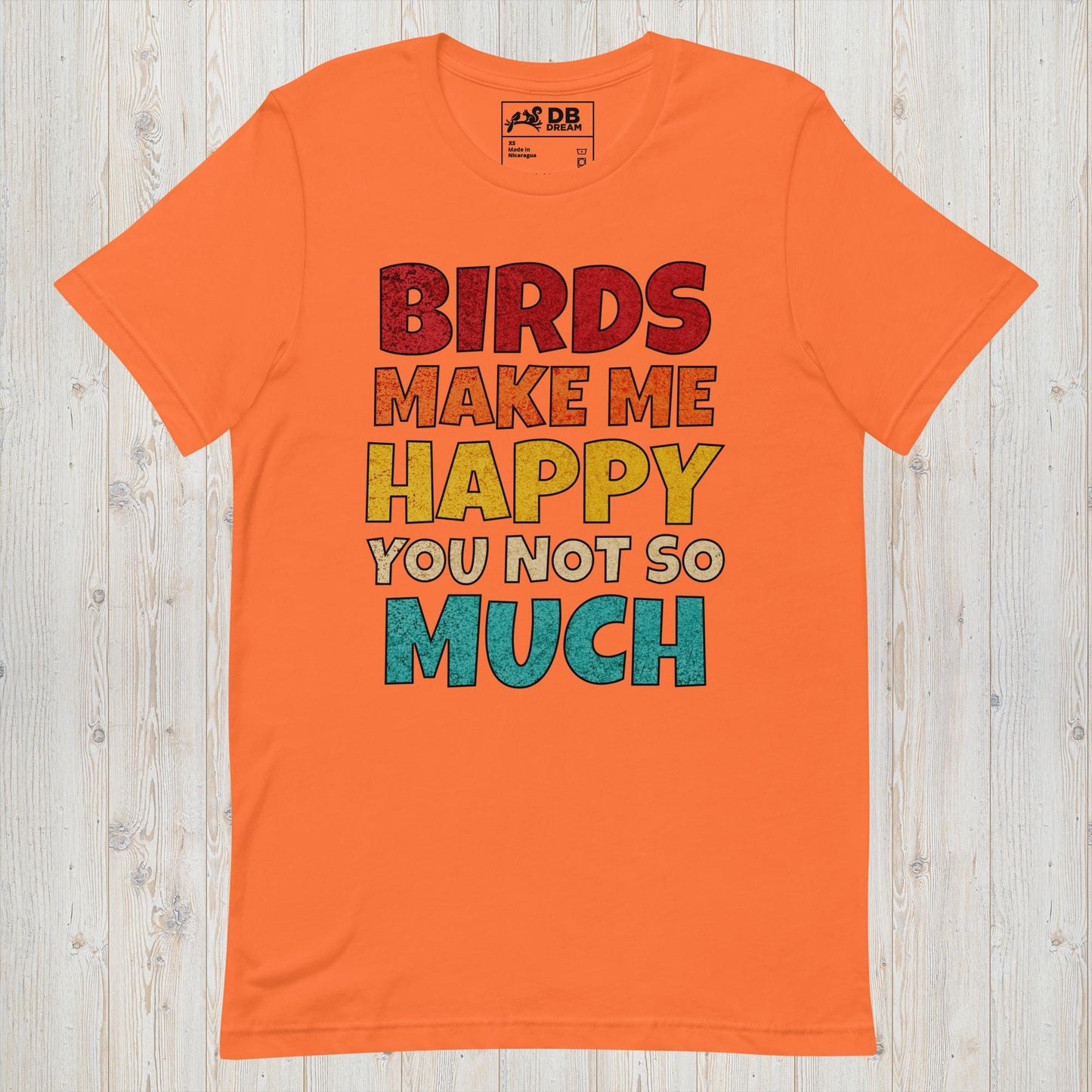 Bird Make Me Happy Unisex t-shirt