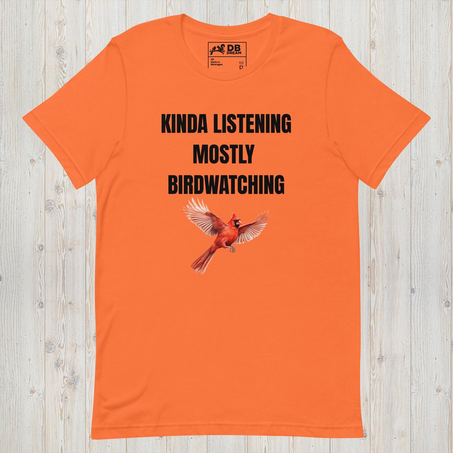 Mostly Birdwatching Unisex t-shirt