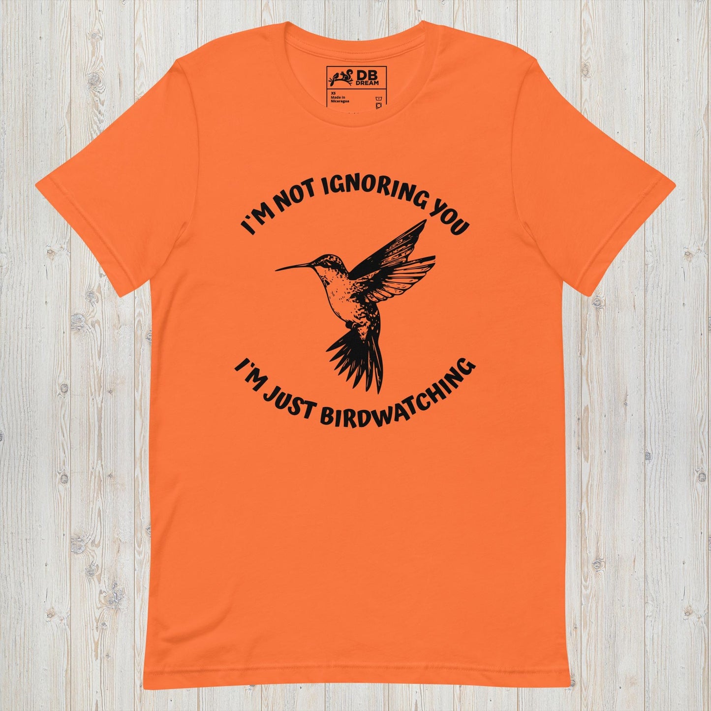 Just Birdwatching Unisex t-shirt