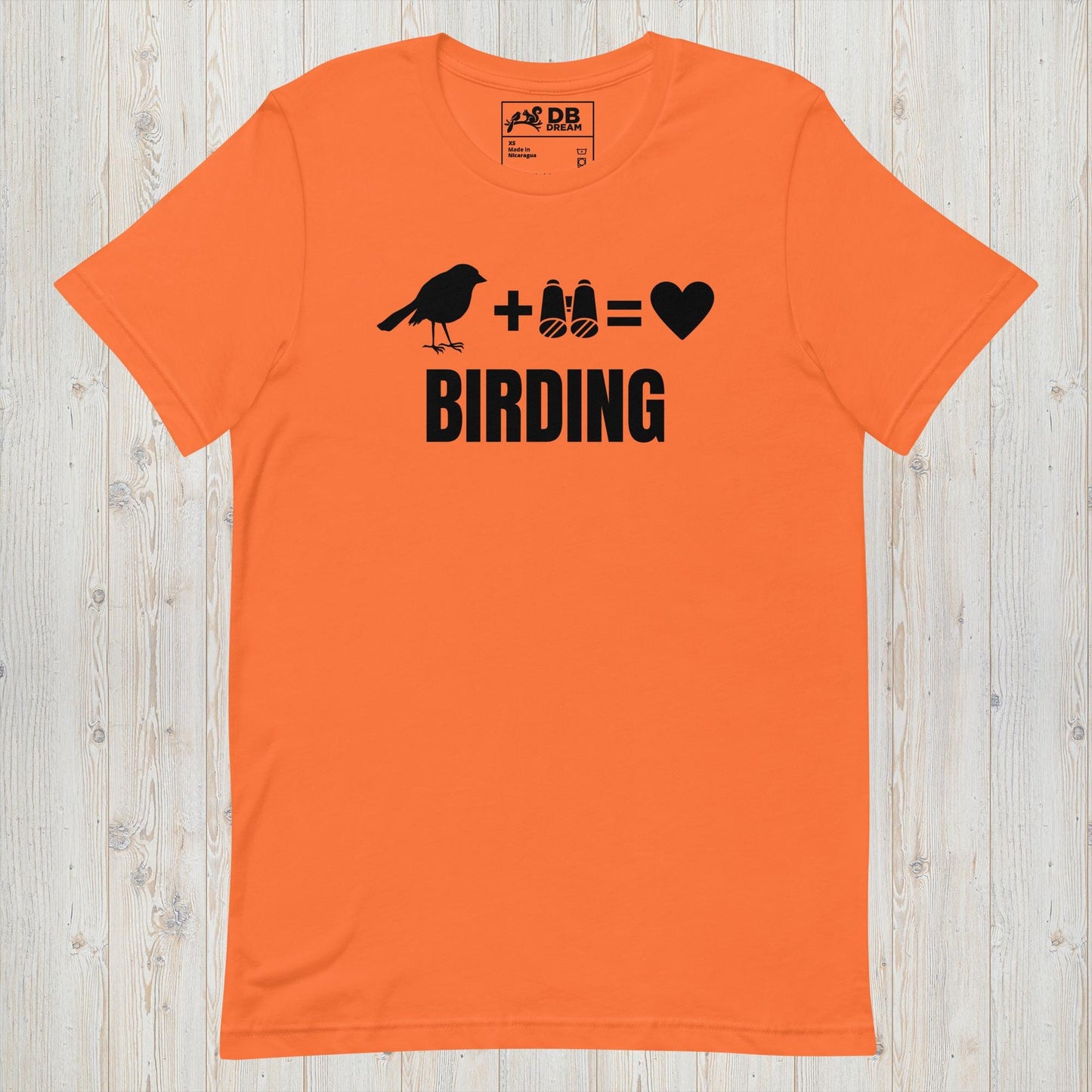 Birding Love Unisex t-shirt