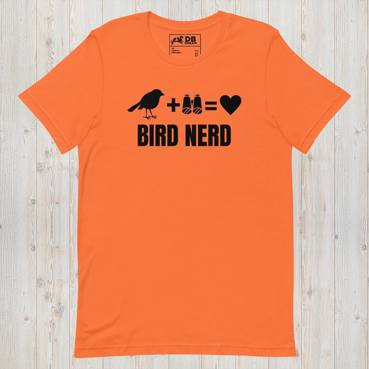 Bird Nerd Unisex t-shirt