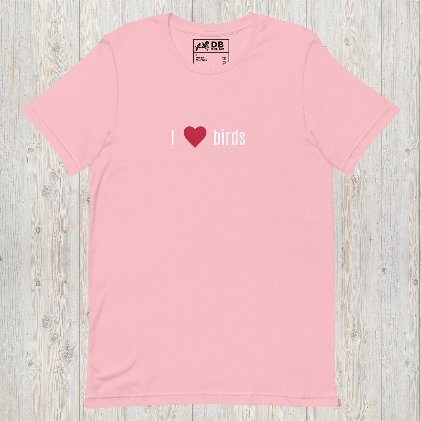 I Love Birds Unisex t-shirt