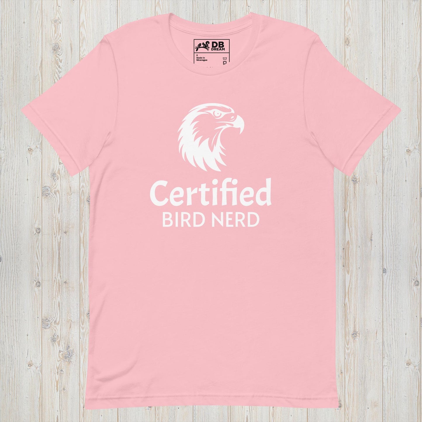 Certified Bird Nerd Unisex t-shirt