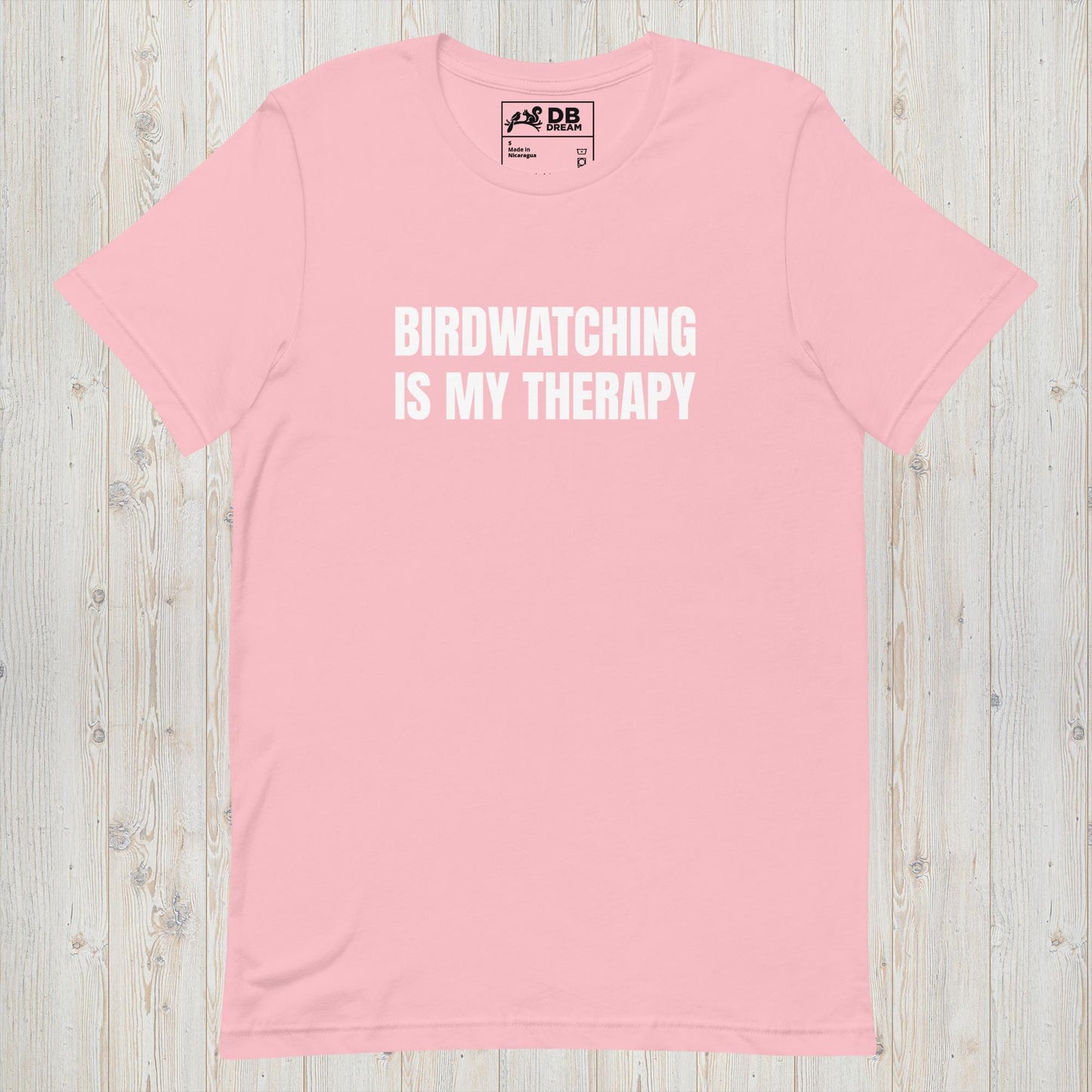 Birdwatching Is My Therapy Unisex t-shirt