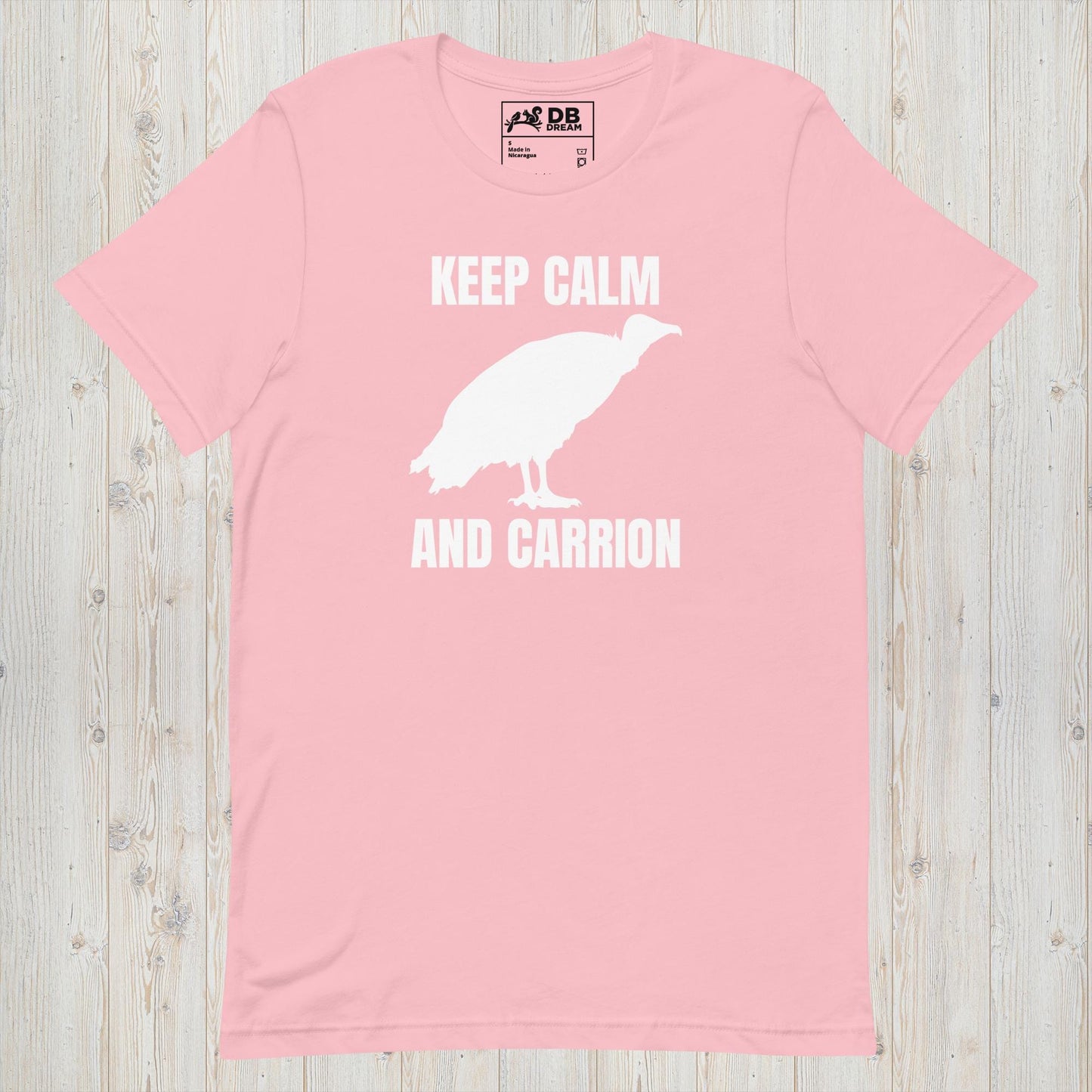 Keep Calm And Carrion Unisex t-shirt