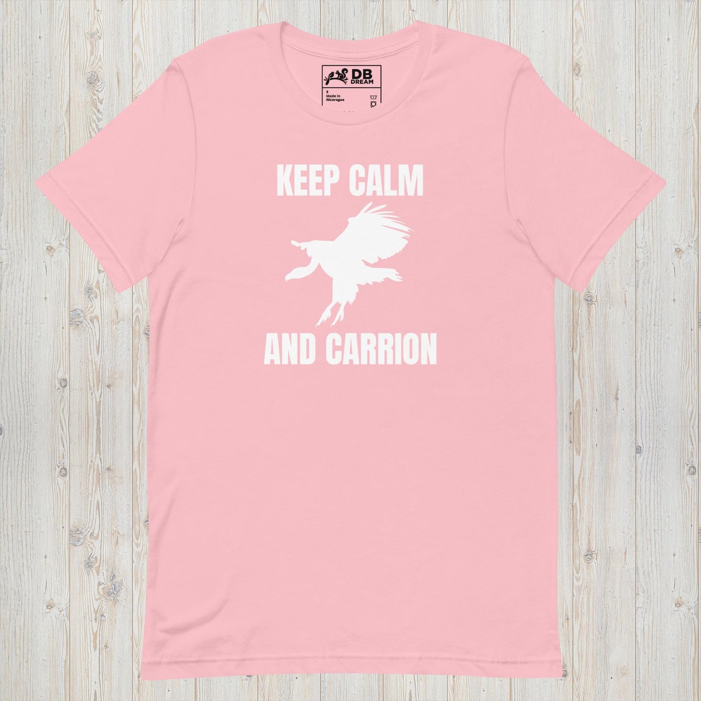 Keep Calm And Carrion Unisex t-shirt