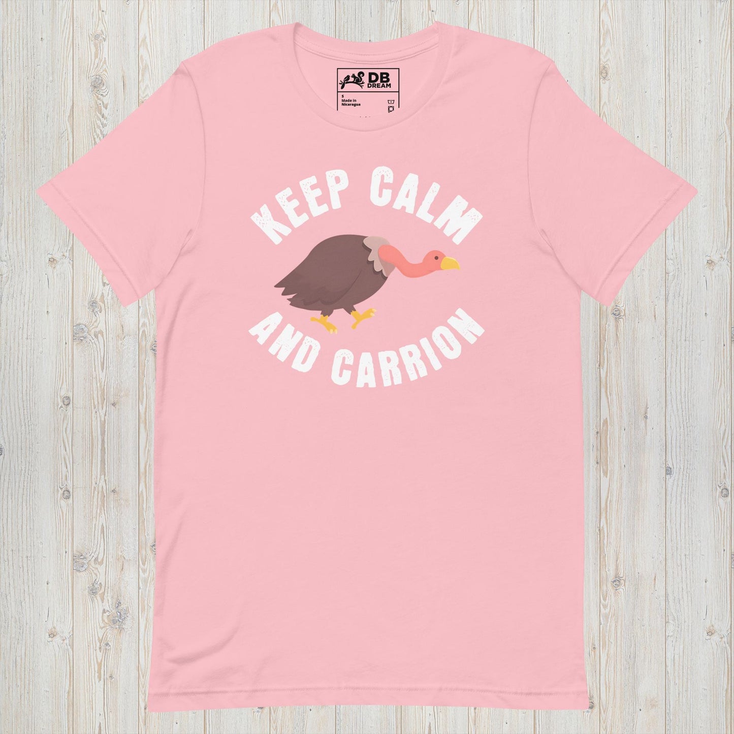 Keep Calm And Carrion Unisex t-shirt