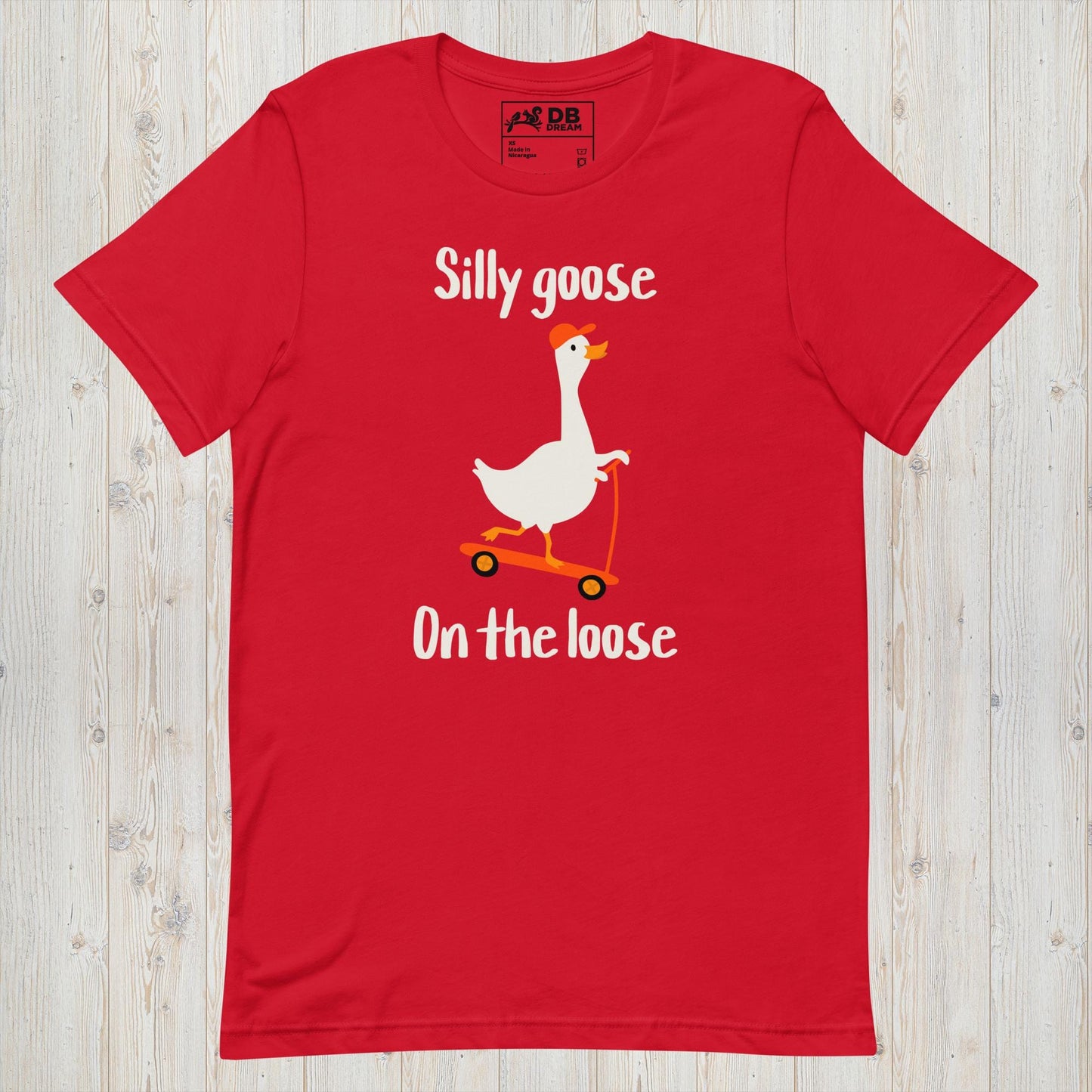 Silly Goose On The Loose Unisex t-shirt