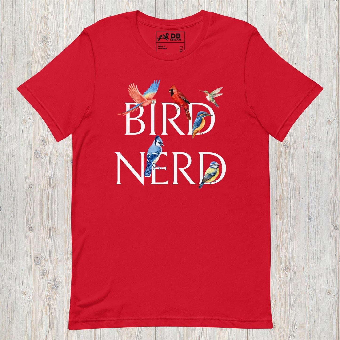 Bird Nerd Unisex t-shirt