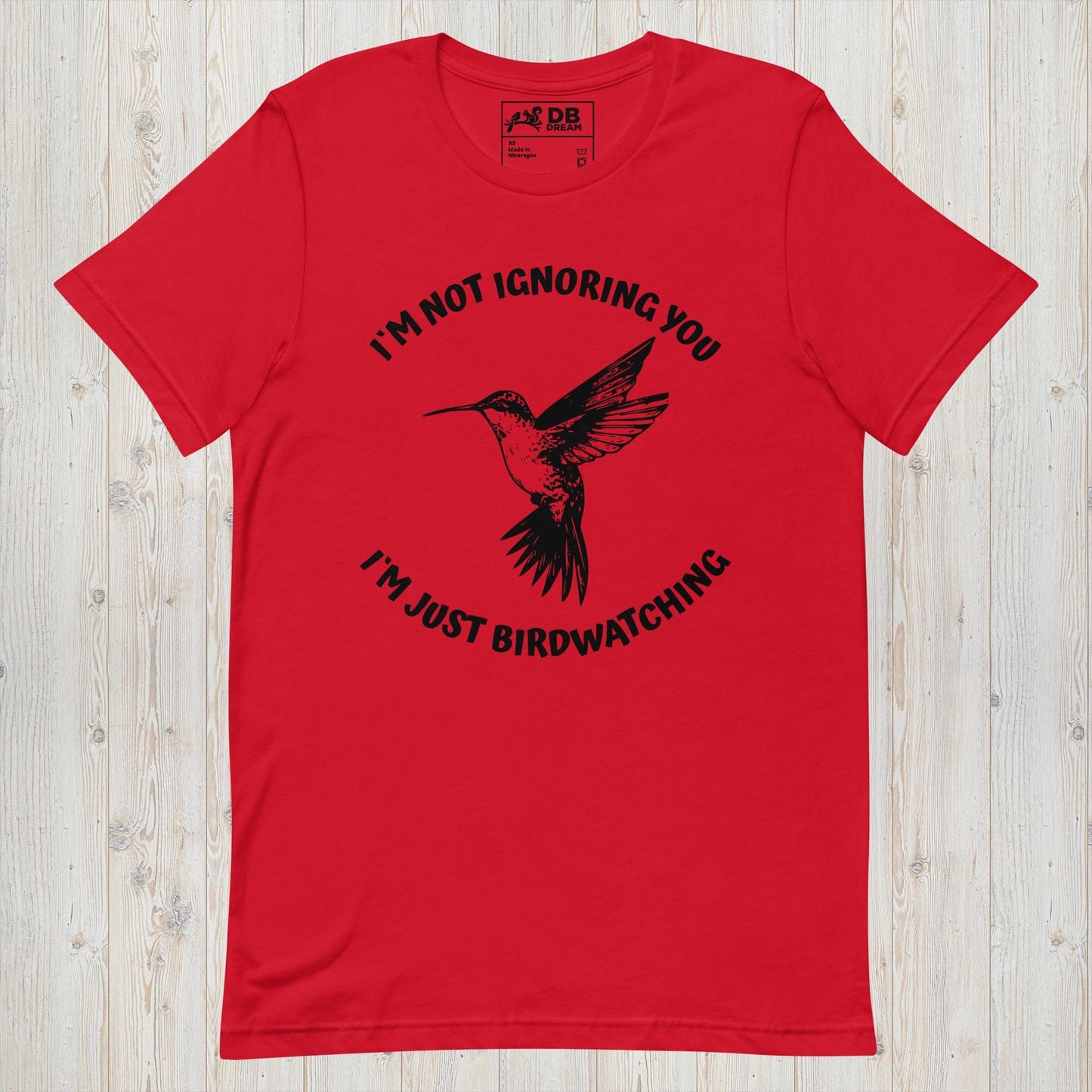 Just Birdwatching Unisex t-shirt