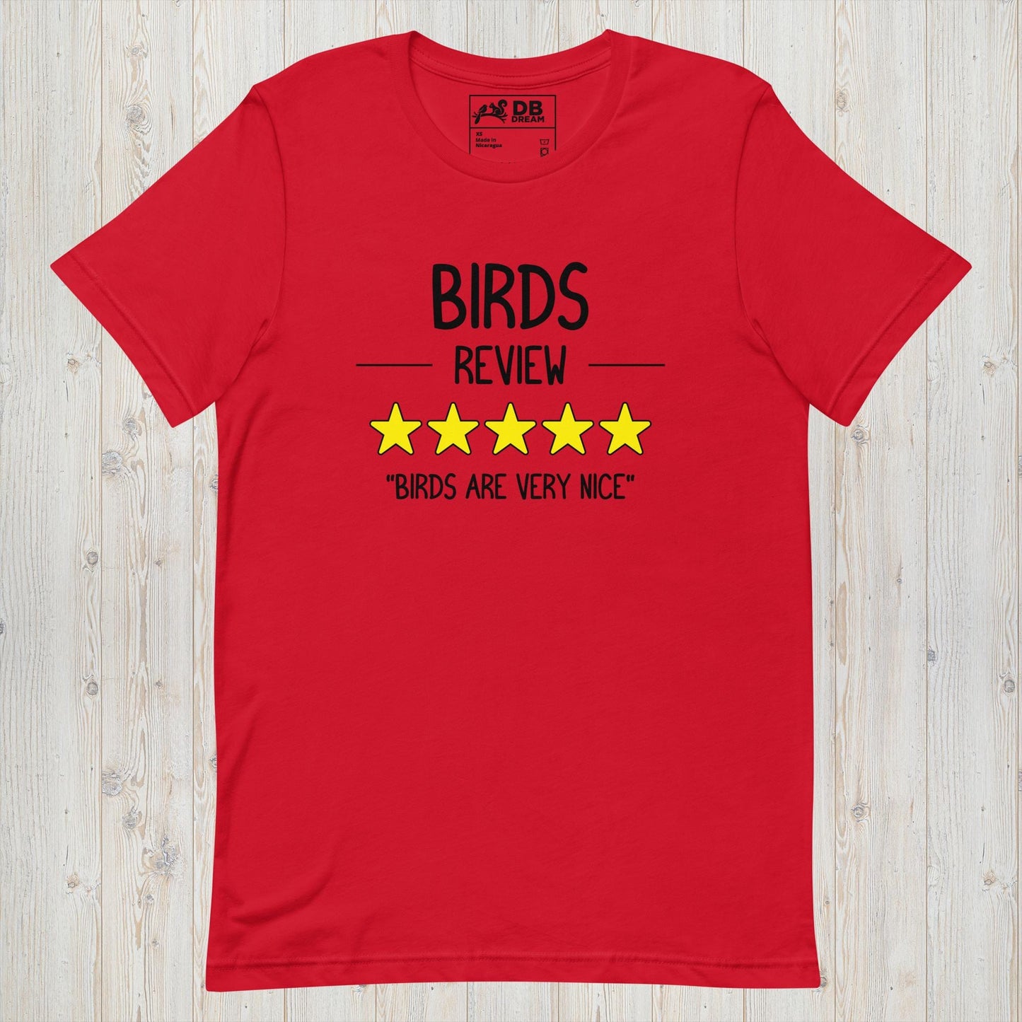 Bird Review Unisex t-shirt