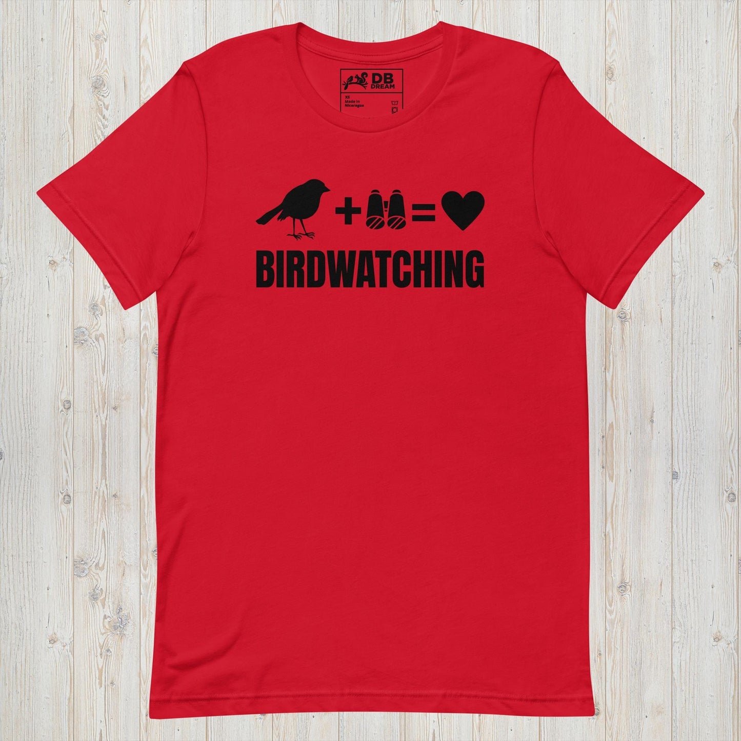 Birdwatching Love Unisex t-shirt