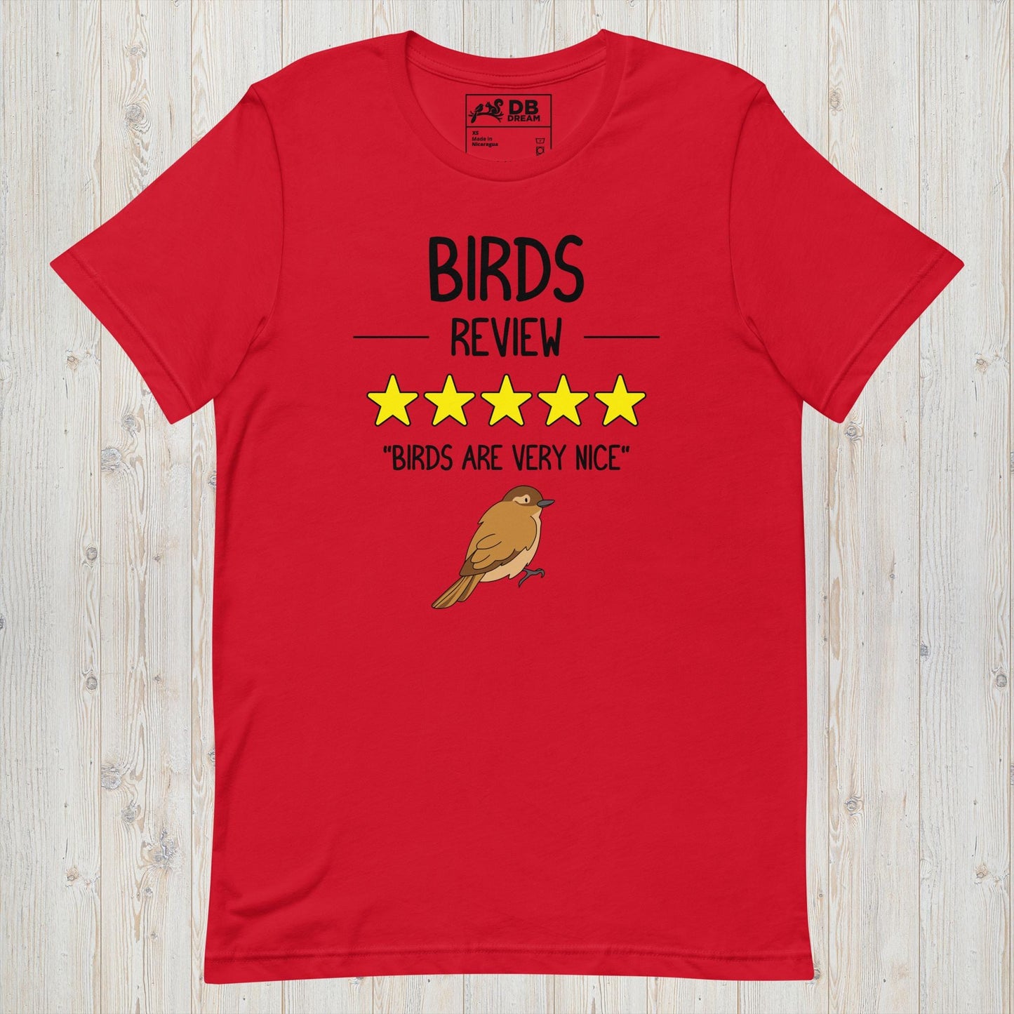 Bird Review Unisex t-shirt