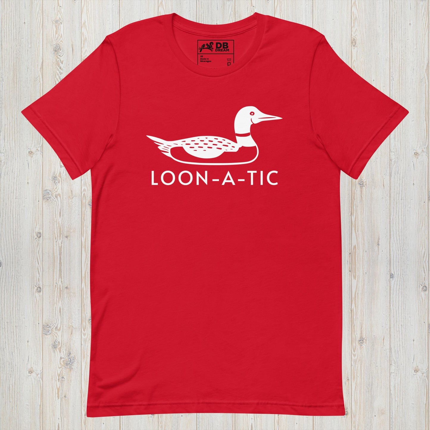 Loon-a-tic Unisex t-shirt