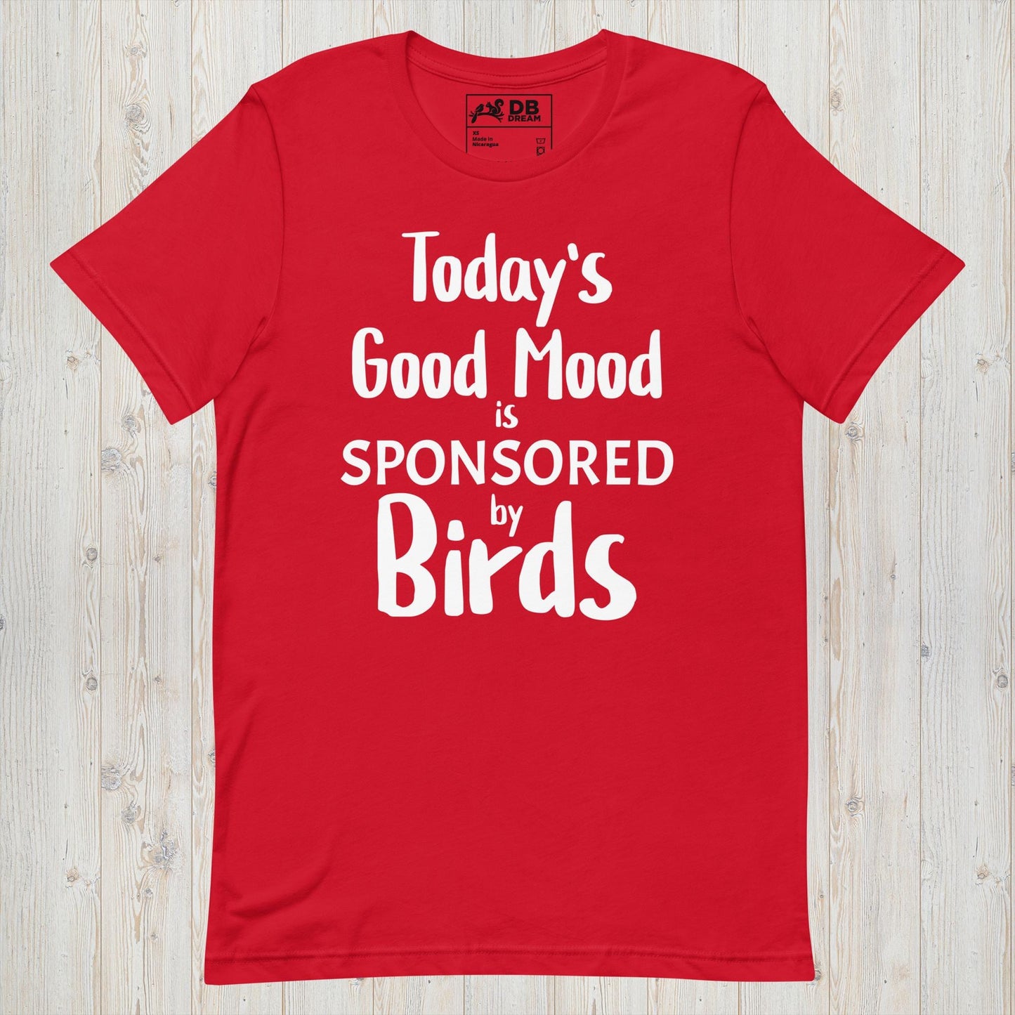 Sponsored By Birds Unisex t-shirt