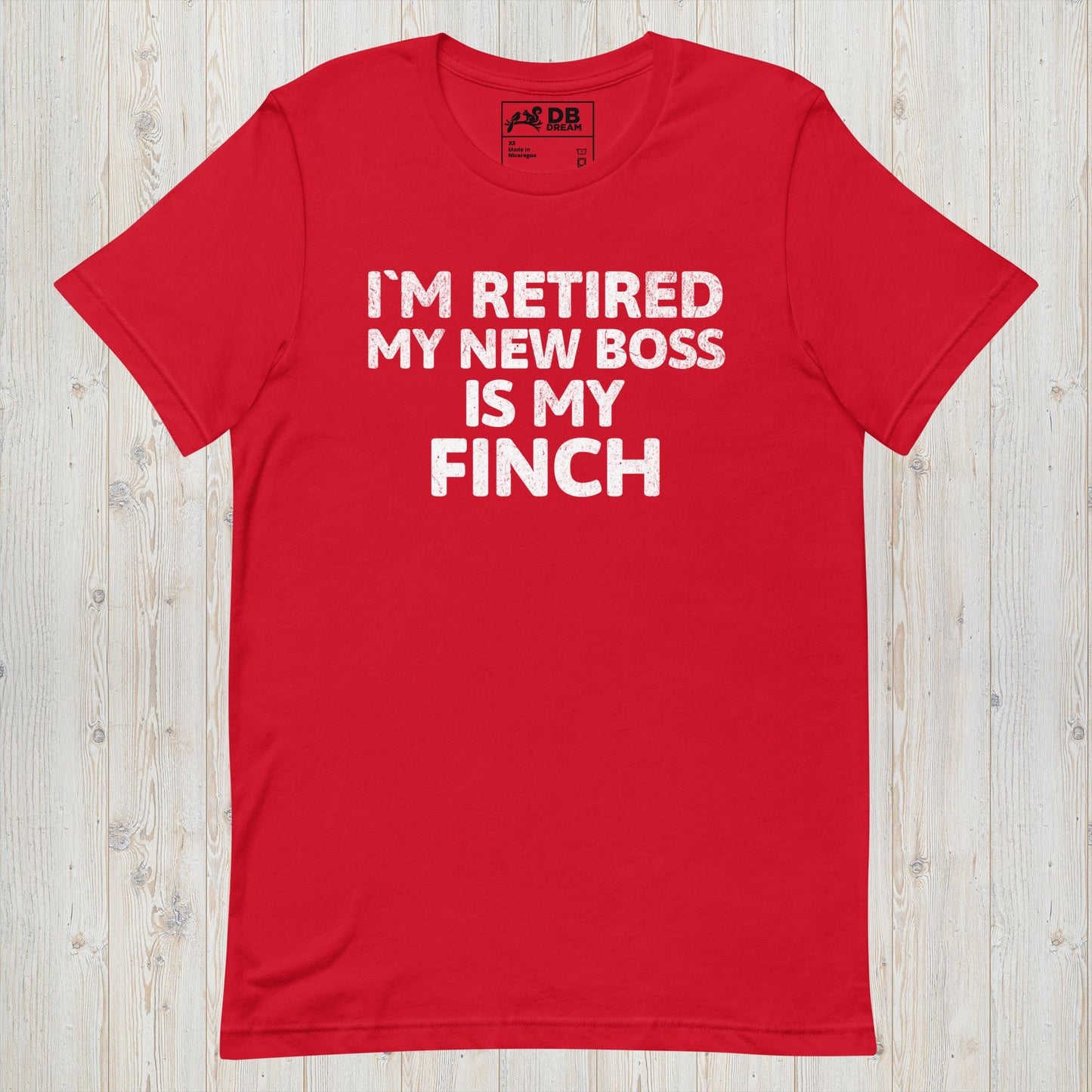 My New Boss Is My Finch Unisex t-shirt