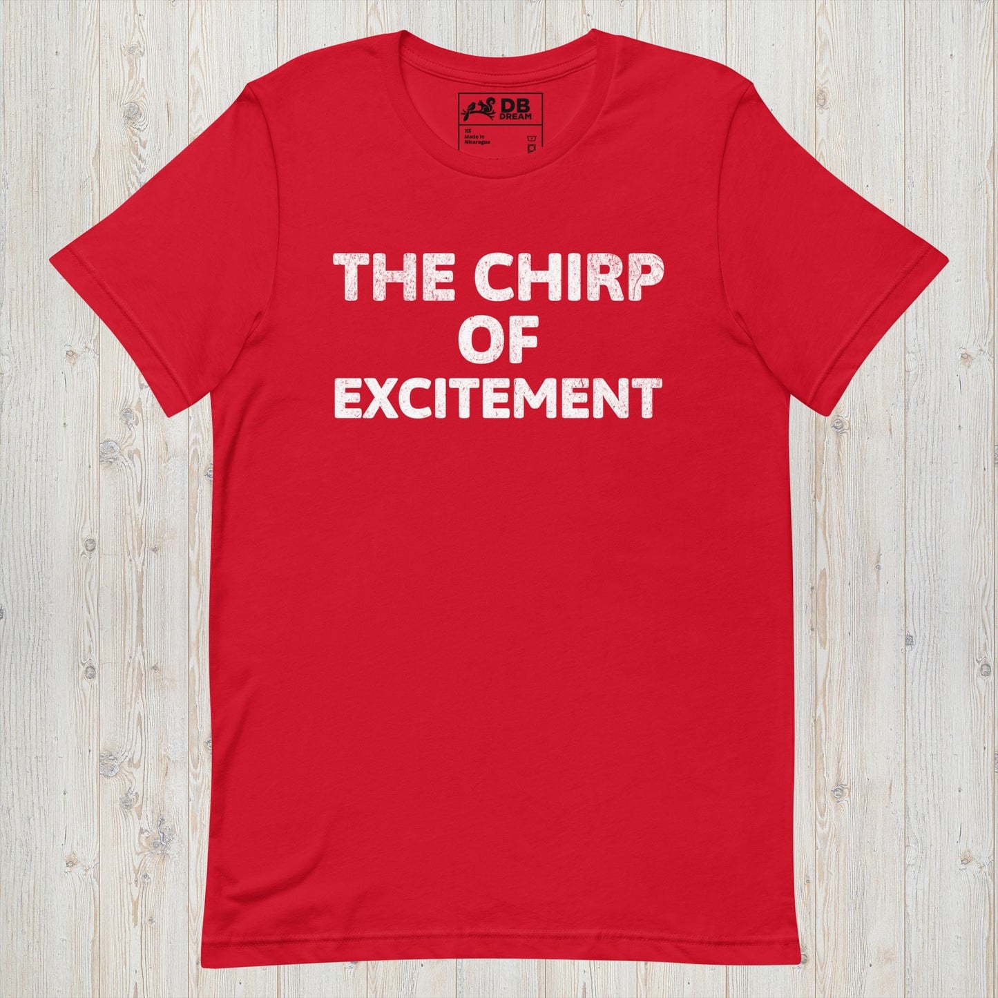 The Chirp Of Excitement  Unisex t-shirt