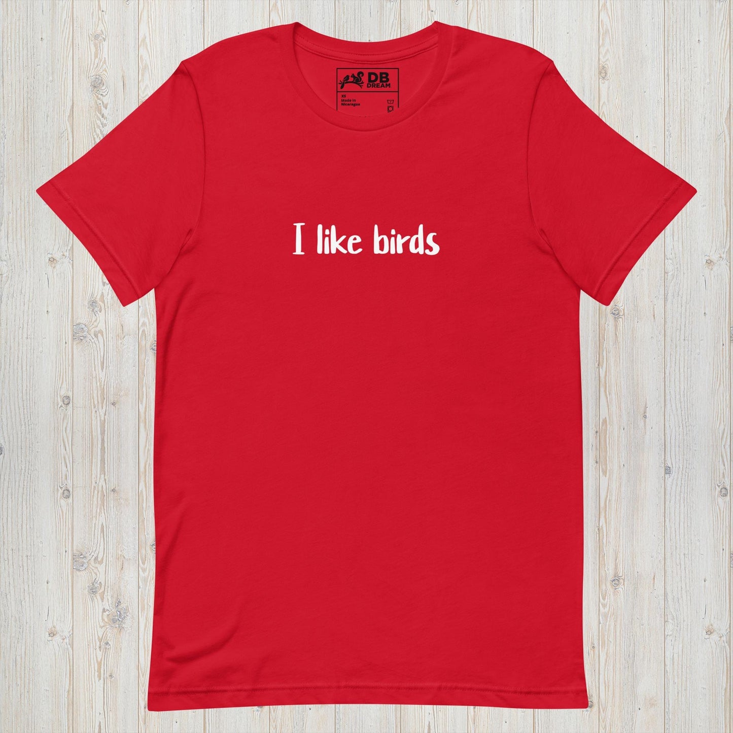 I Like Birds Unisex t-shirt