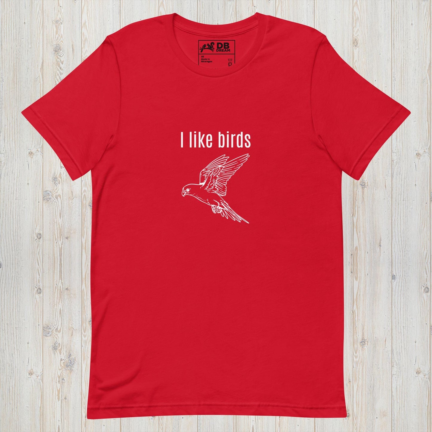 I Like Birds Unisex t-shirt