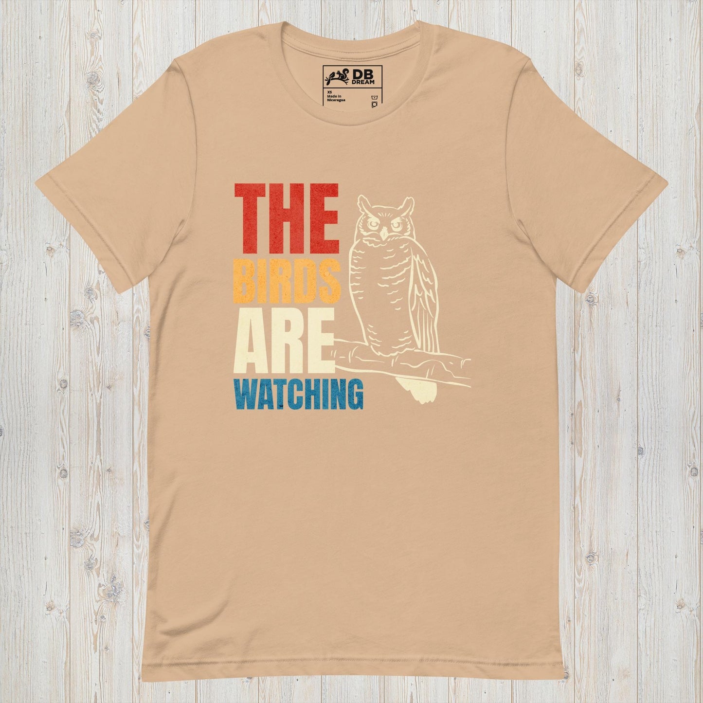 The Birds Are Watching Unisex t-shirt