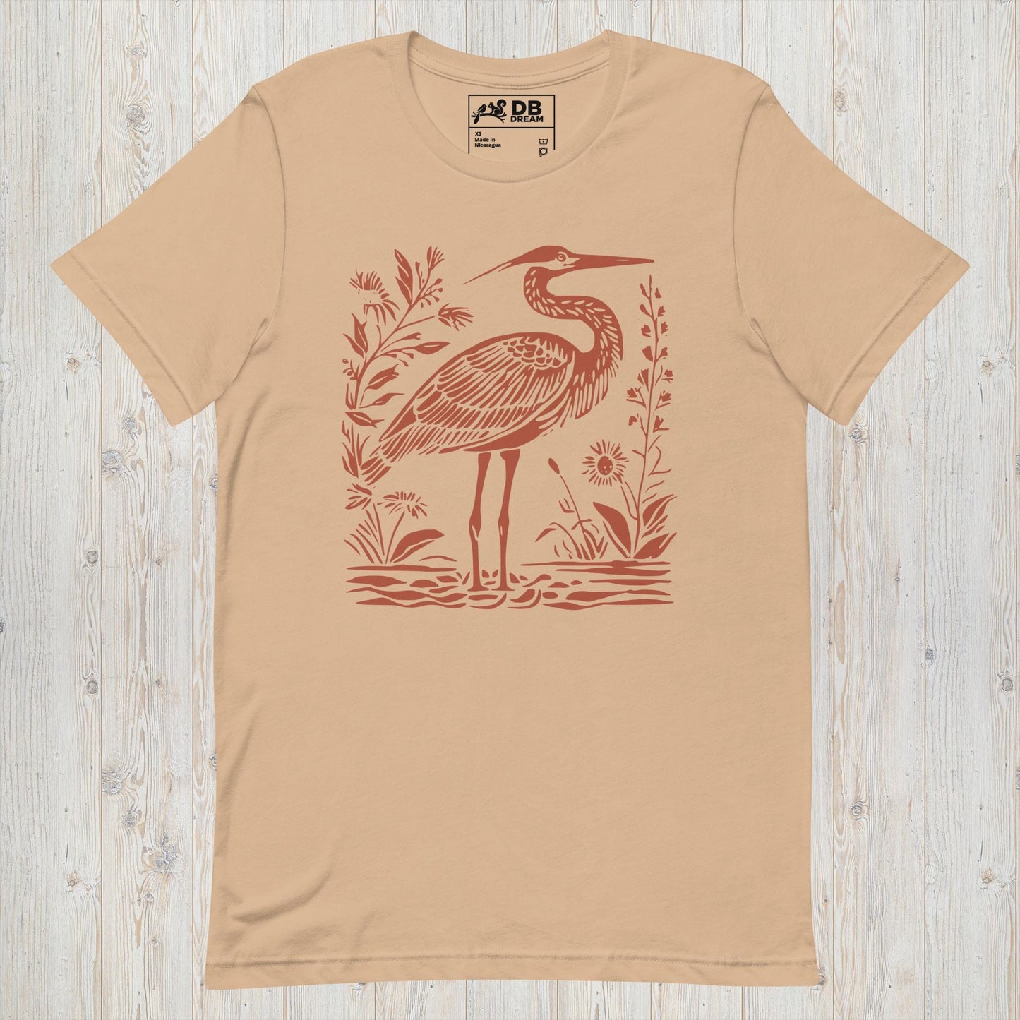 Heron Unisex t-shirt