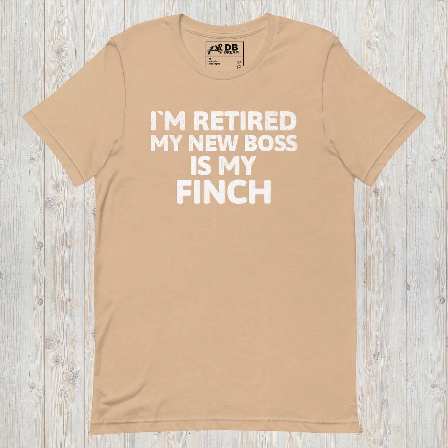 My New Boss Is My Finch Unisex t-shirt