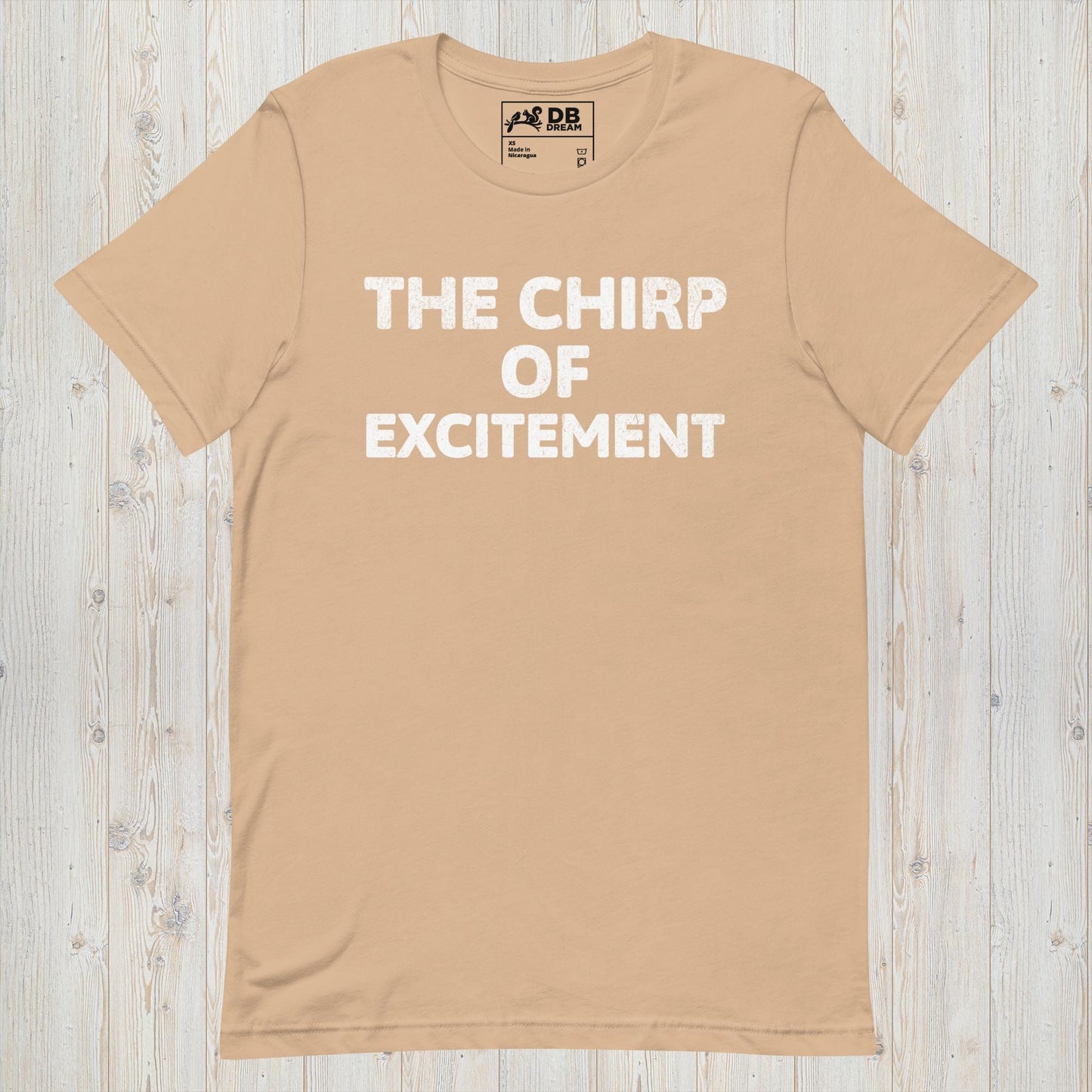 The Chirp Of Excitement  Unisex t-shirt