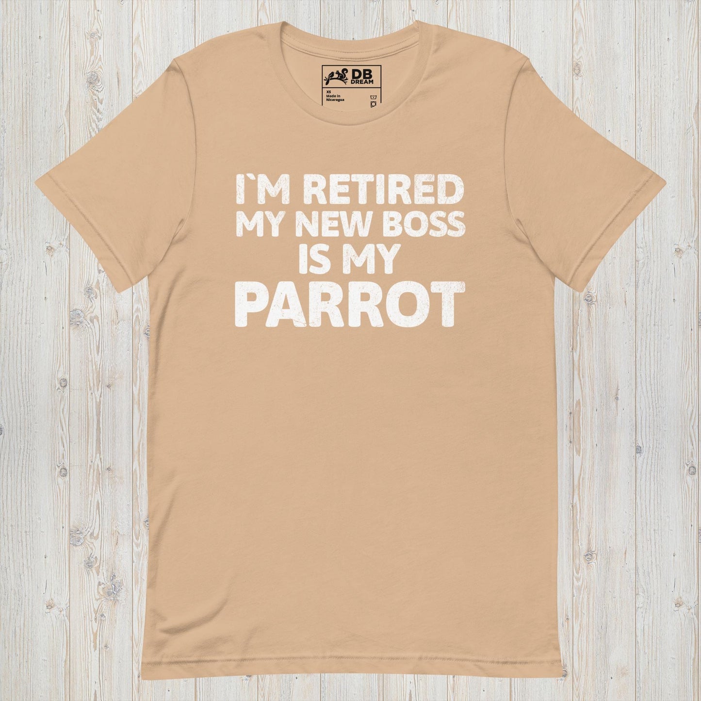 My New Boss Is My Parrot Unisex t-shirt