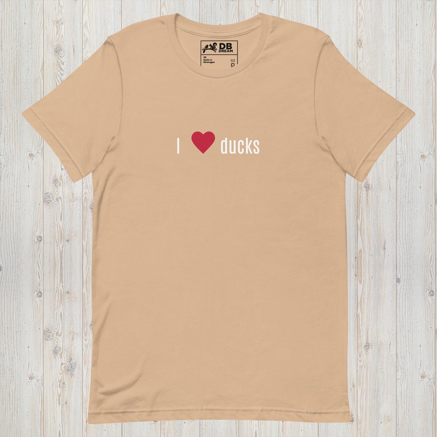 I Love Ducks Unisex t-shirt